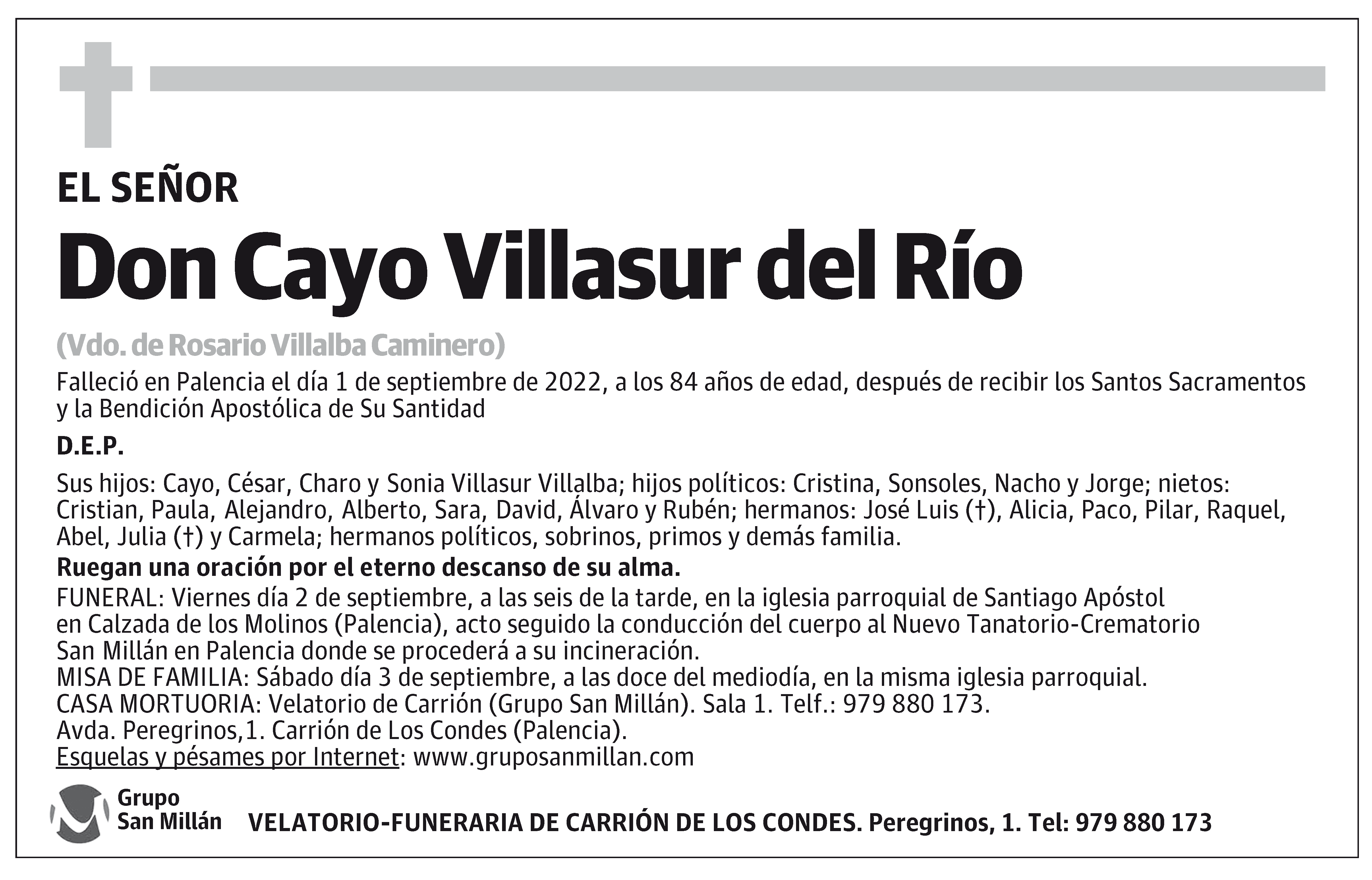 Cayo Villasur del Río