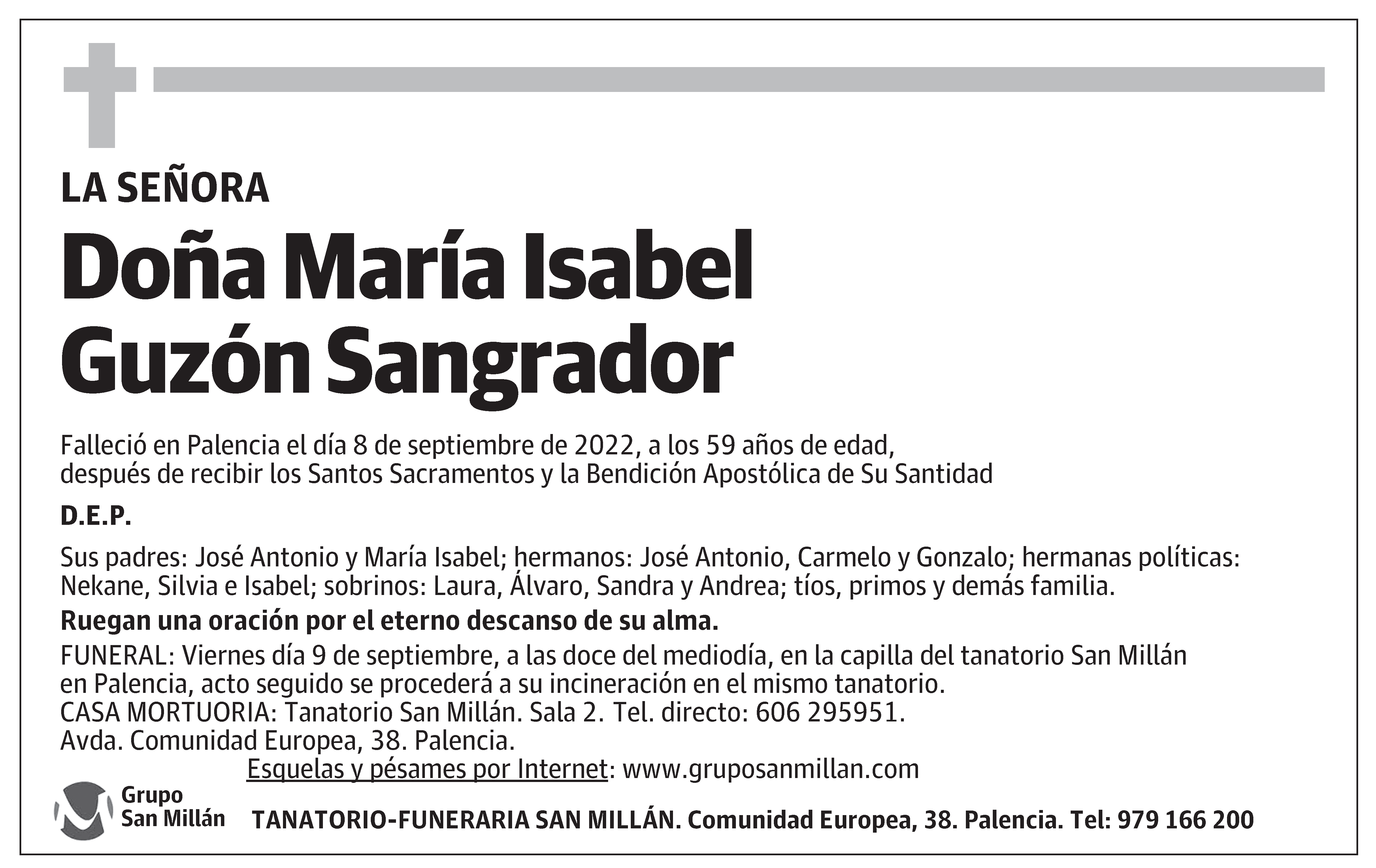 María Isabel Guzón Sangrador