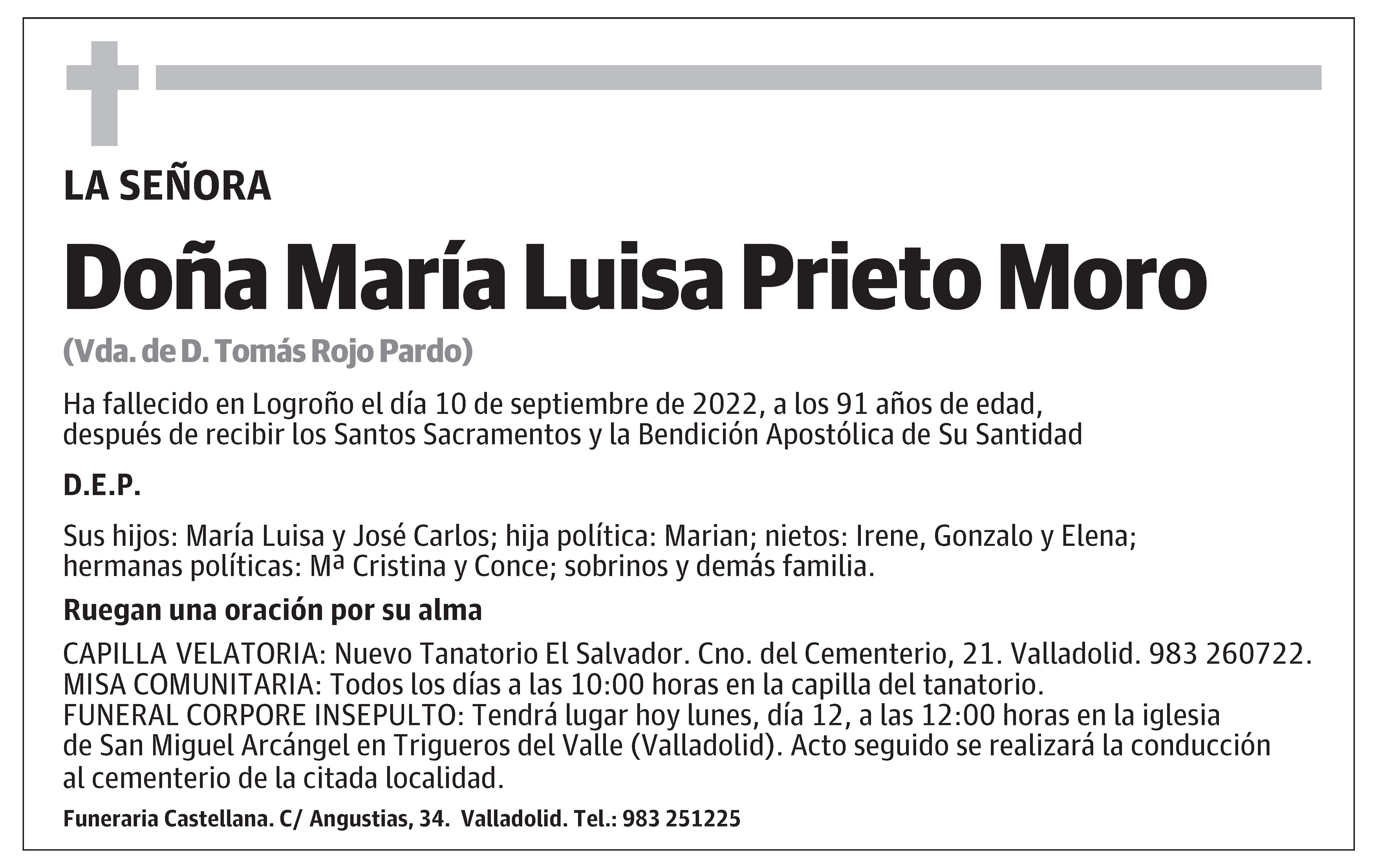 María Luisa Prieto Moro