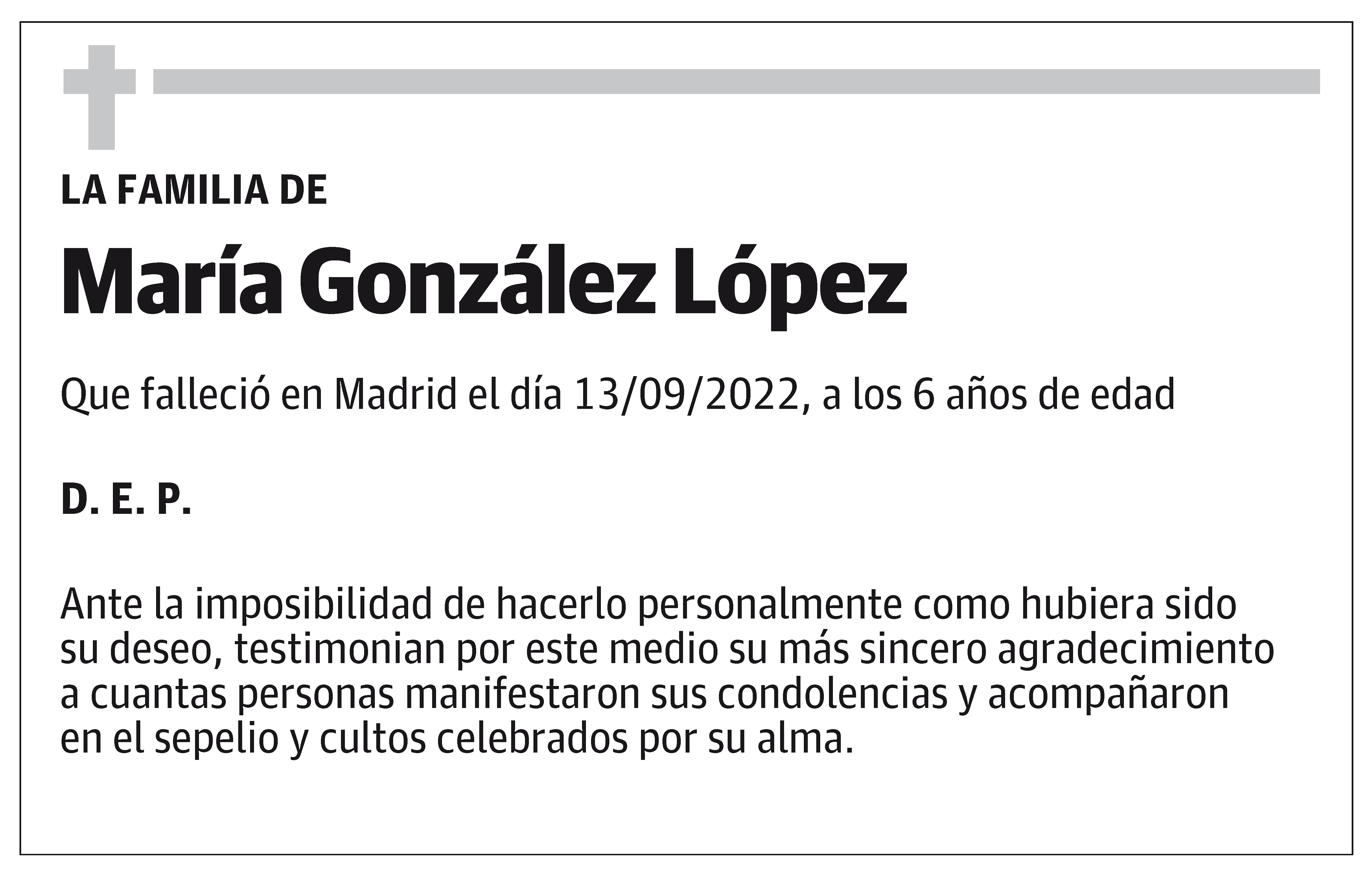 María González López