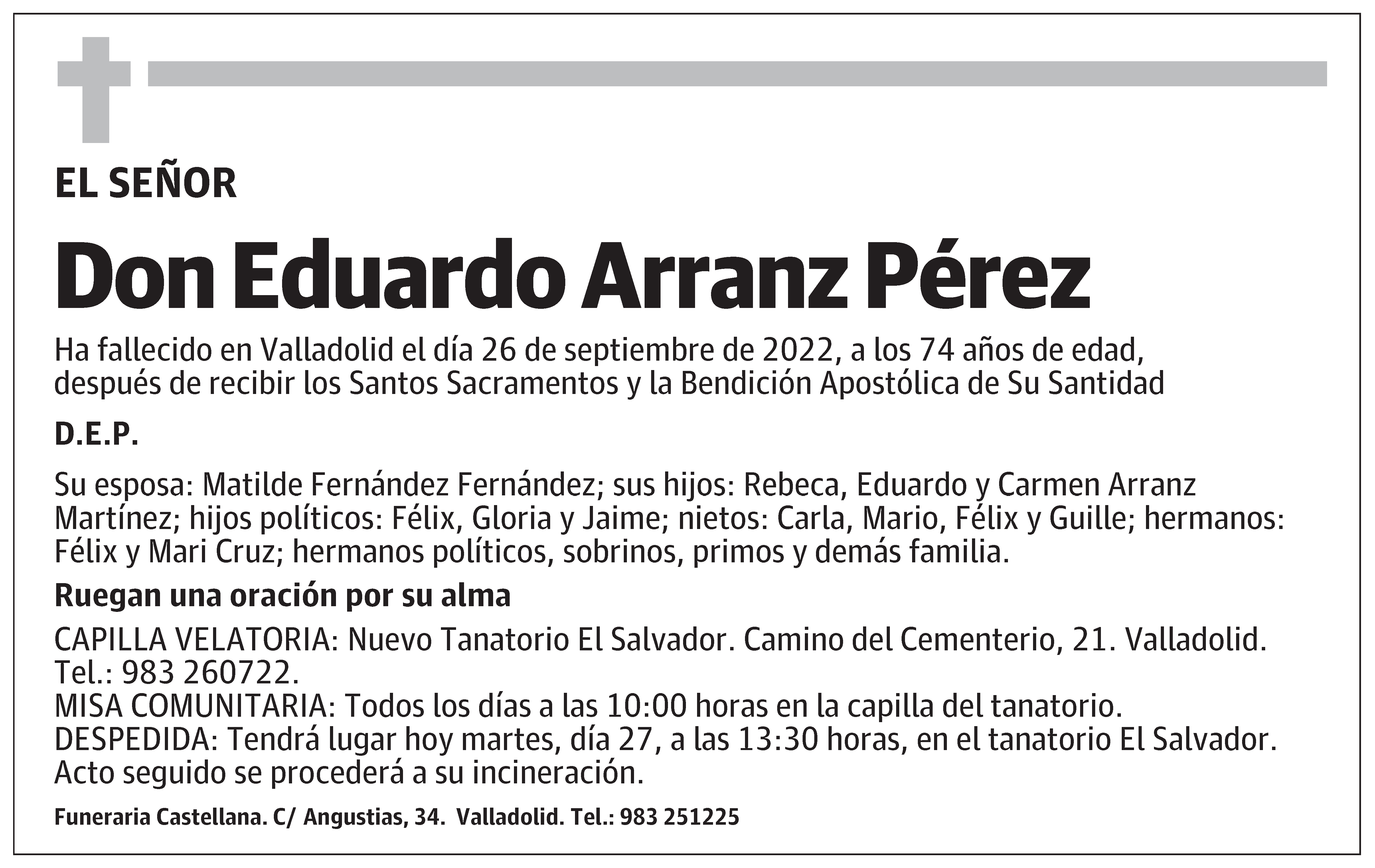Eduardo Arranz Pérez