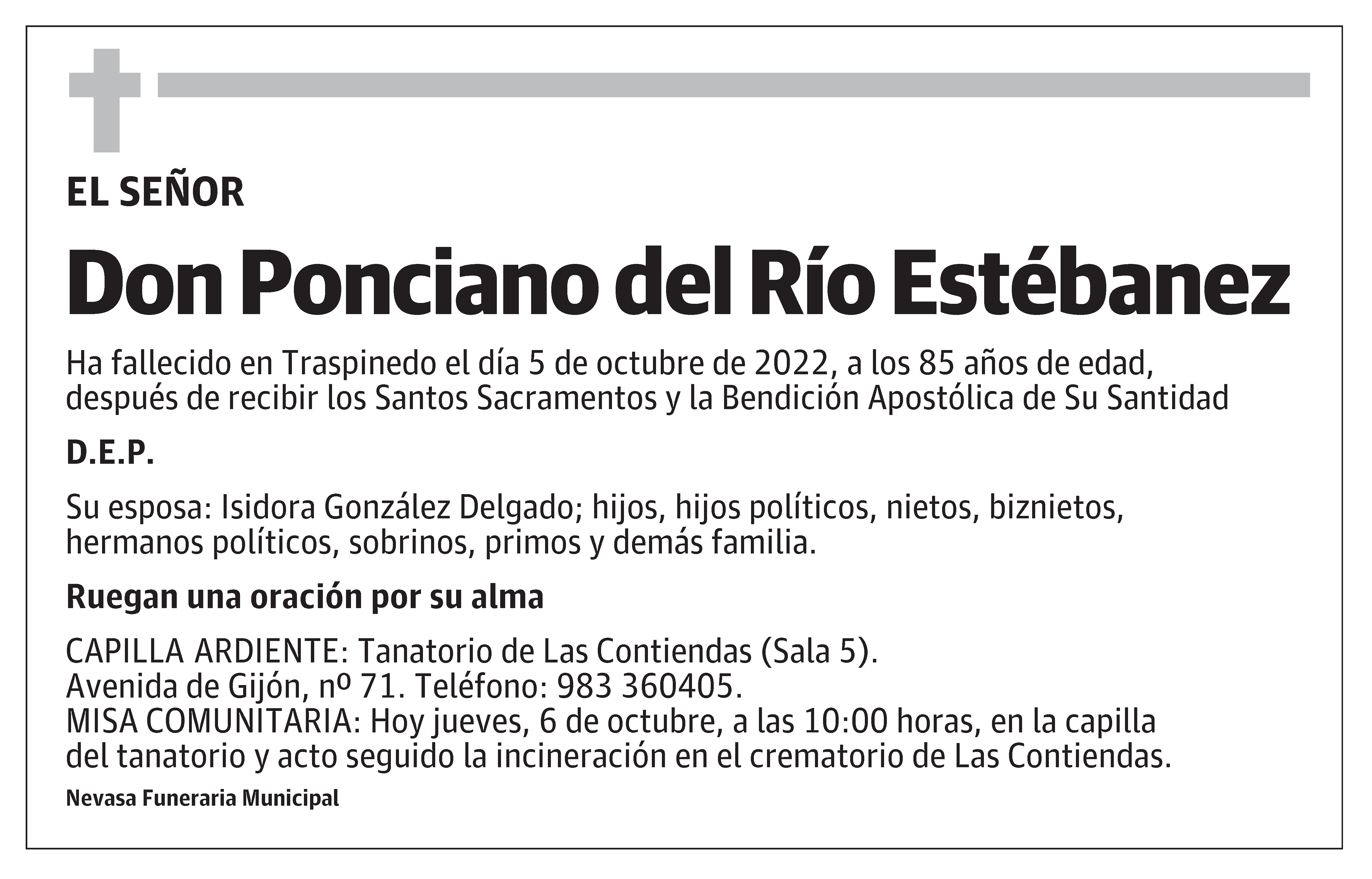 Ponciano del Río Estébanez