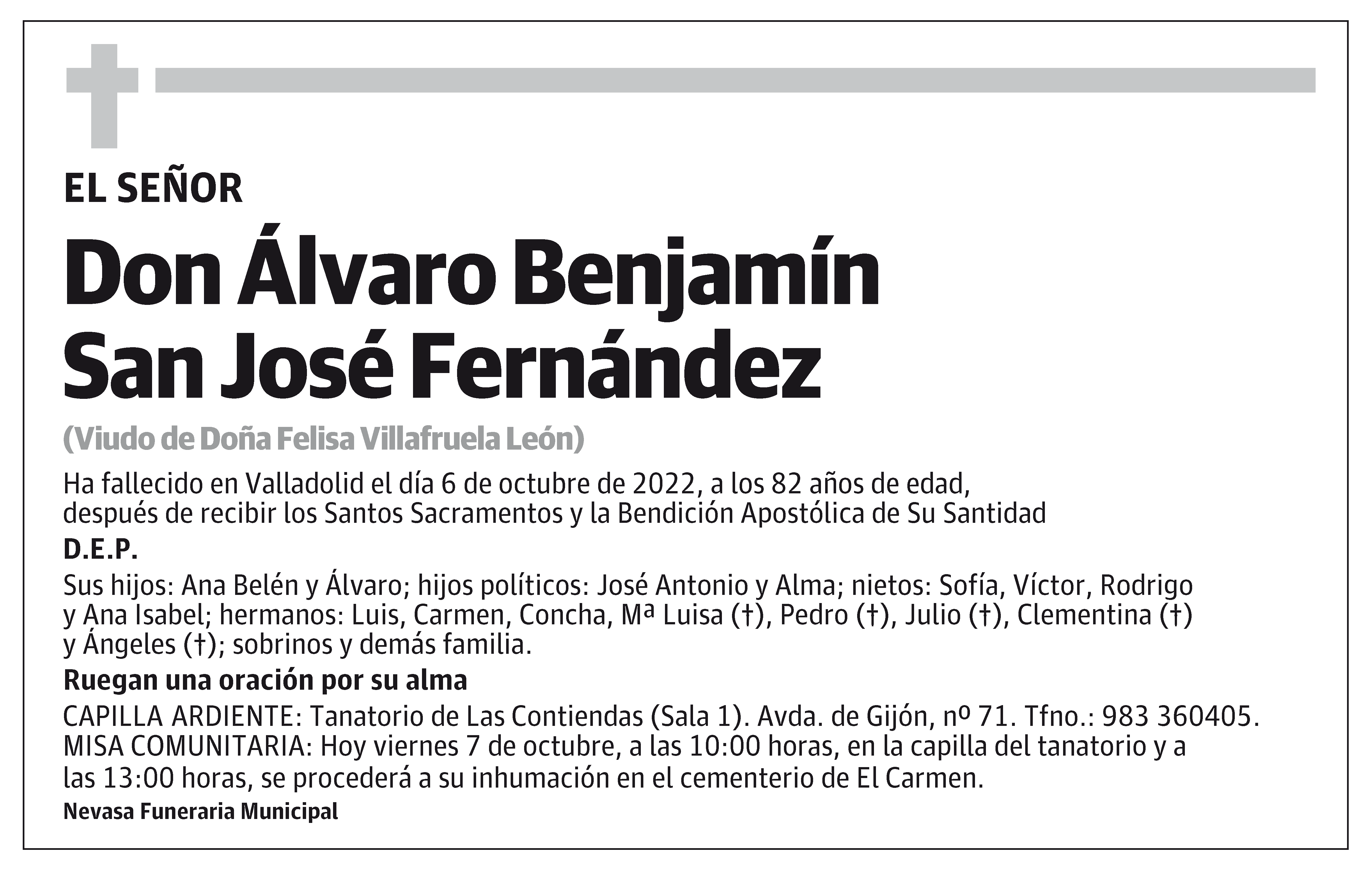 Álvaro Benjamín San José Fernández