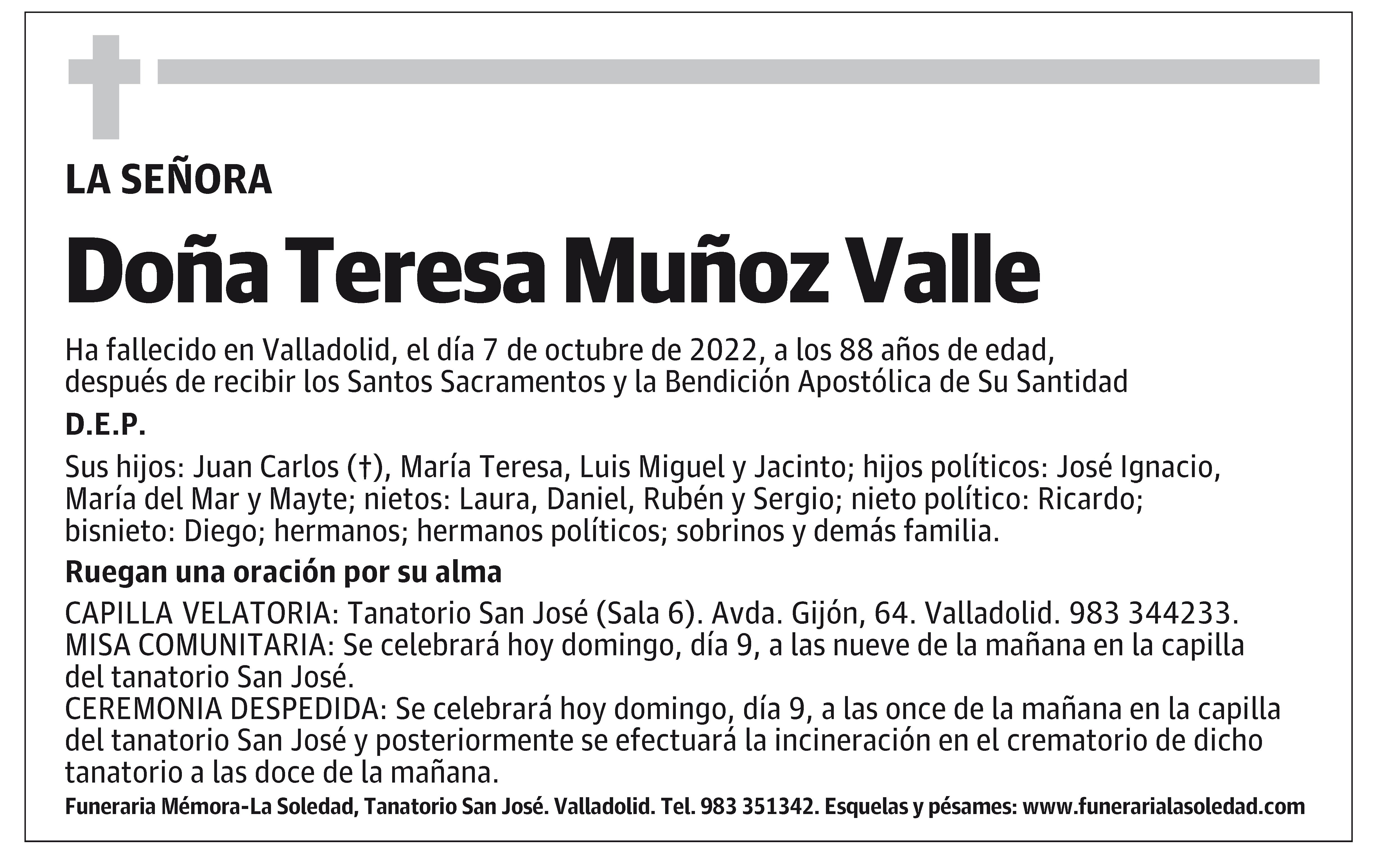 Teresa Muñoz Valle