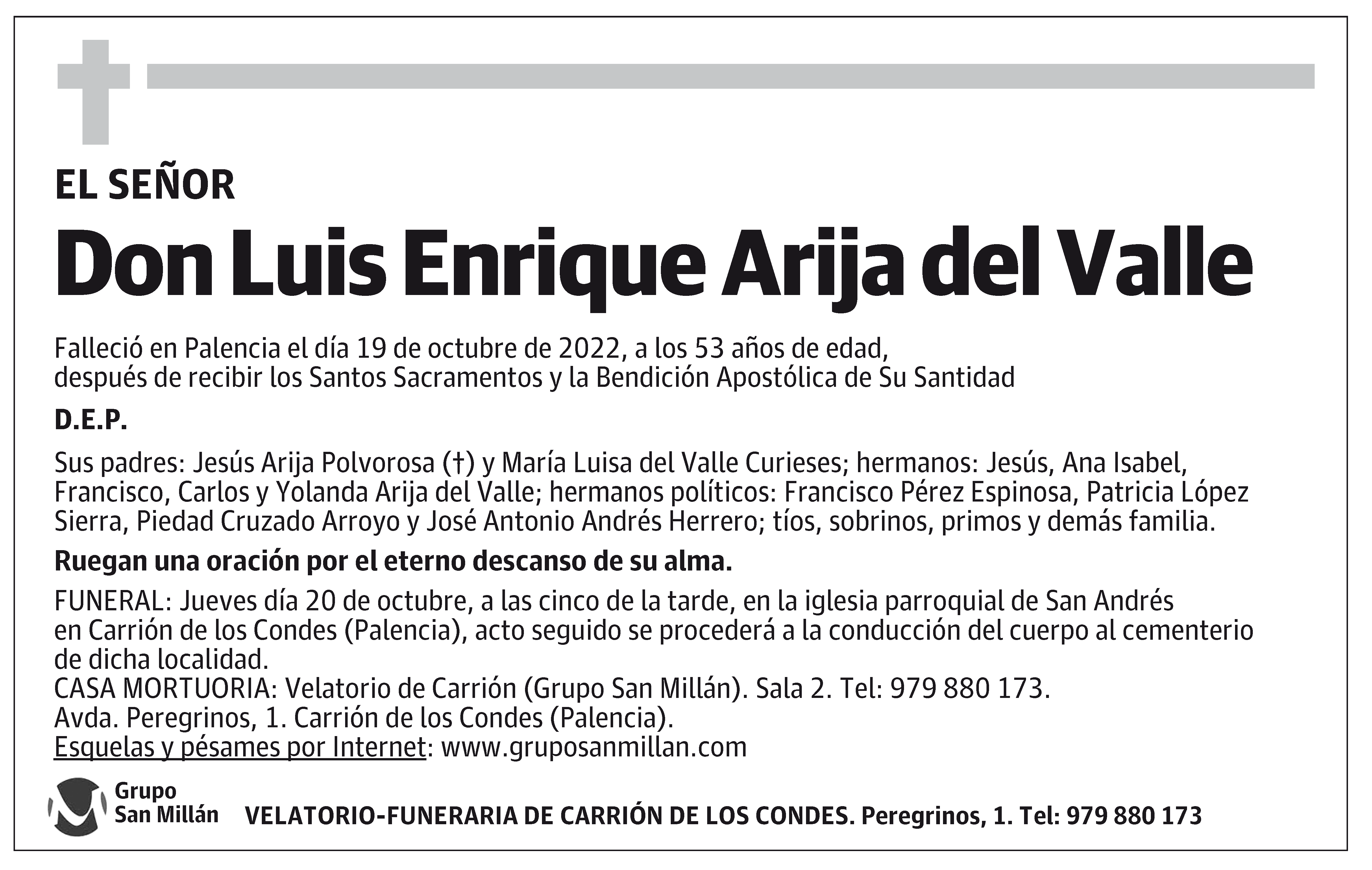Luis Enrique Arija del Valle