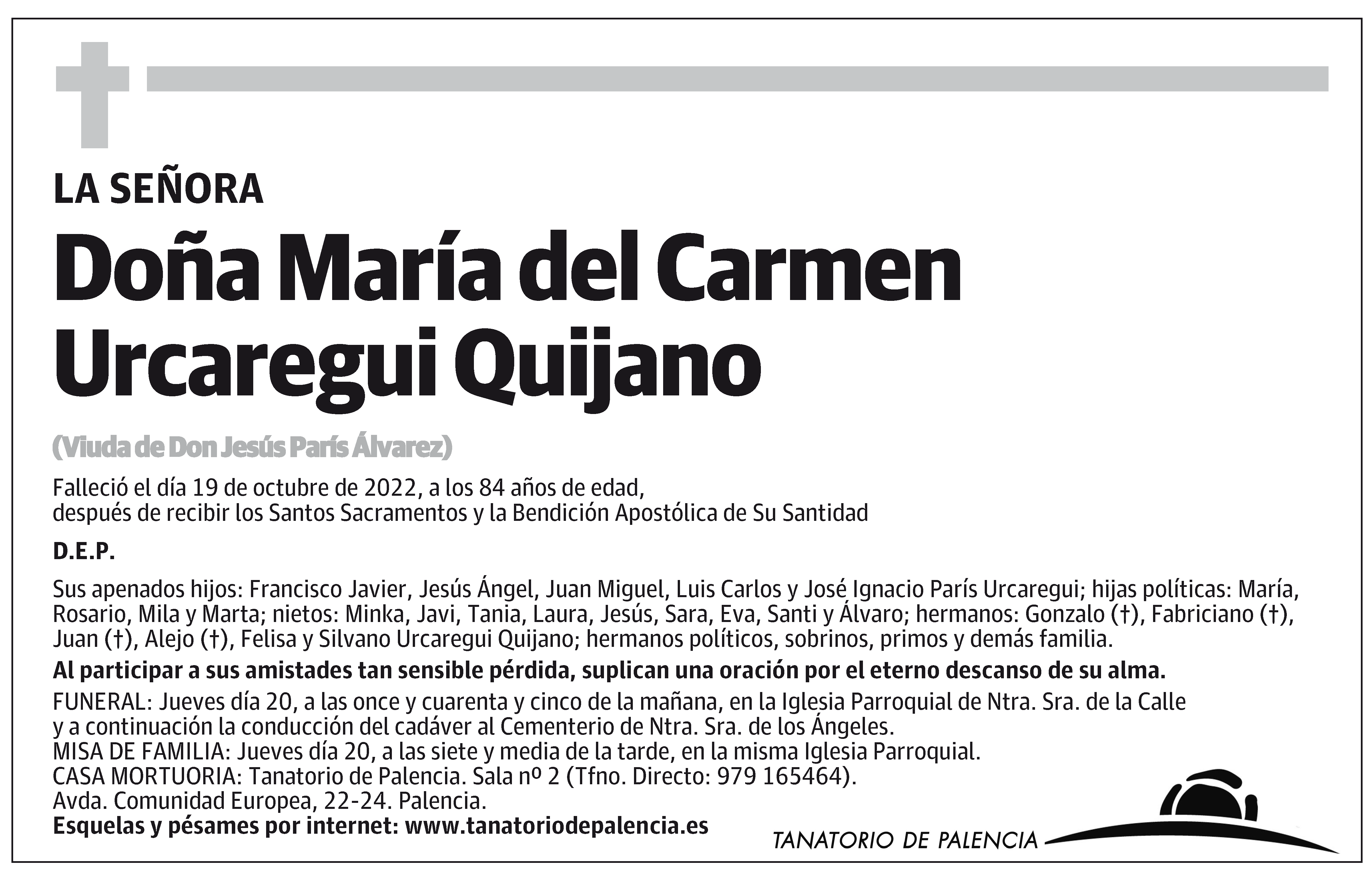 María del Carmen Urcaregui Quijano
