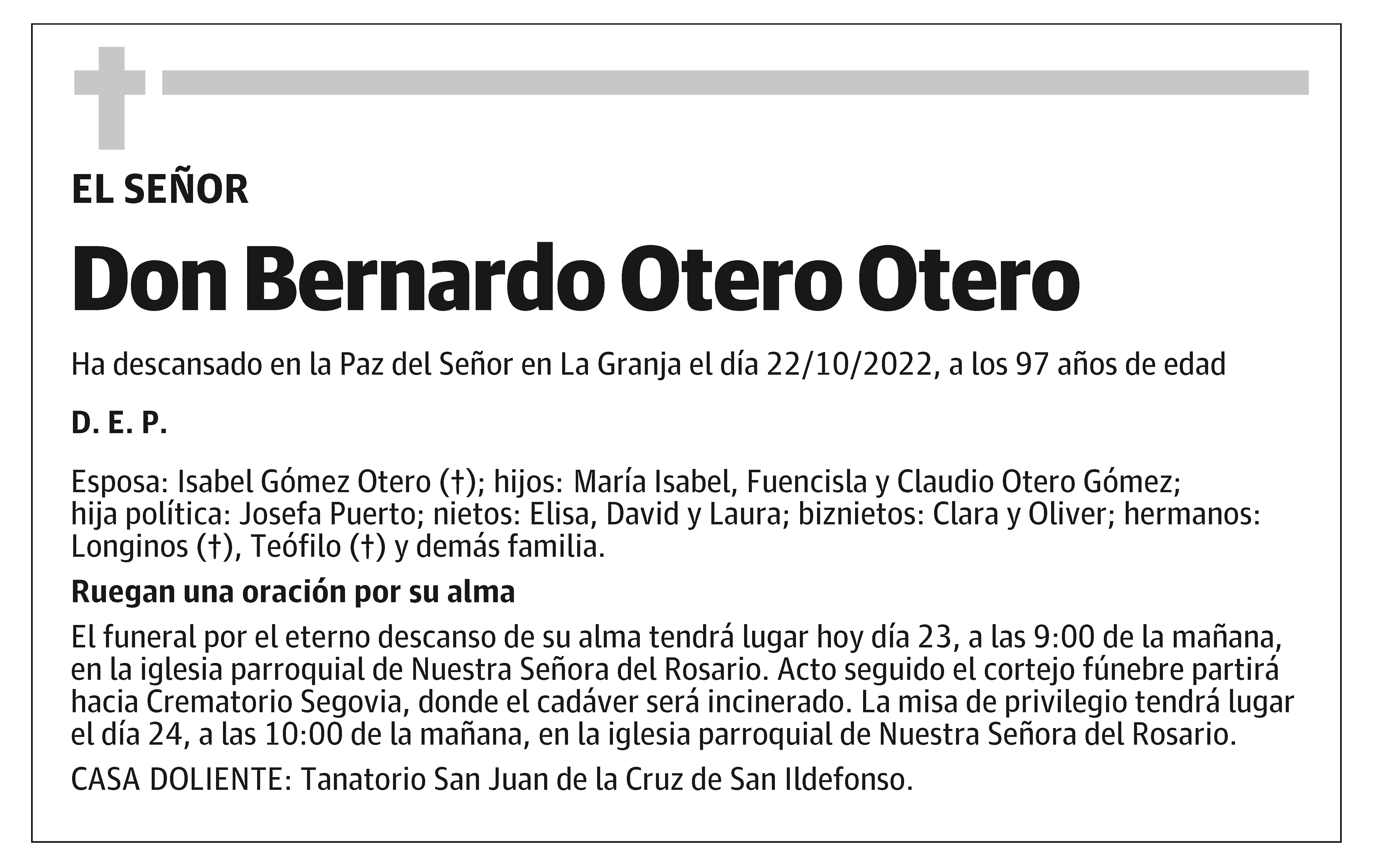 Bernardo Otero Otero