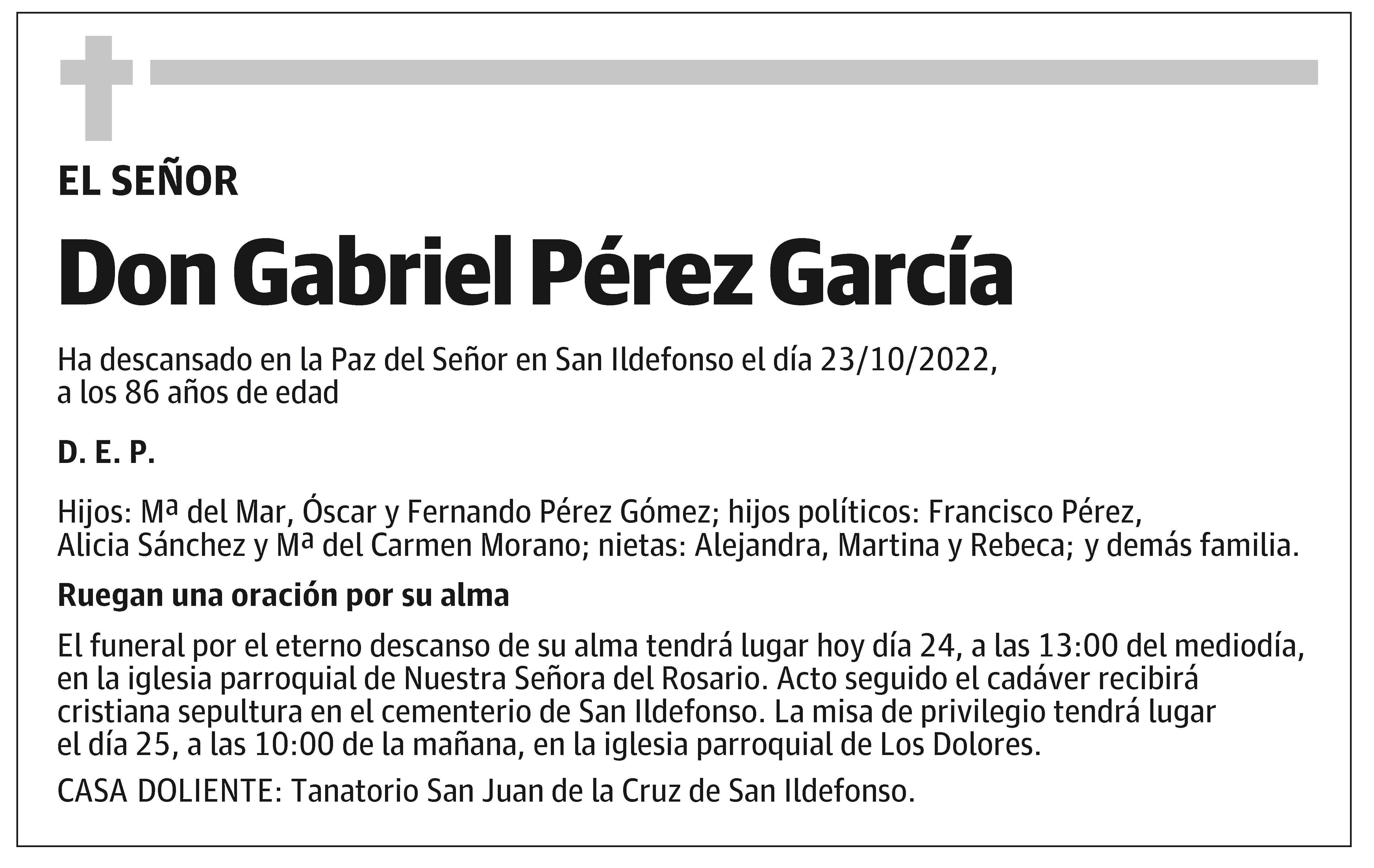 Gabriel Pérez García