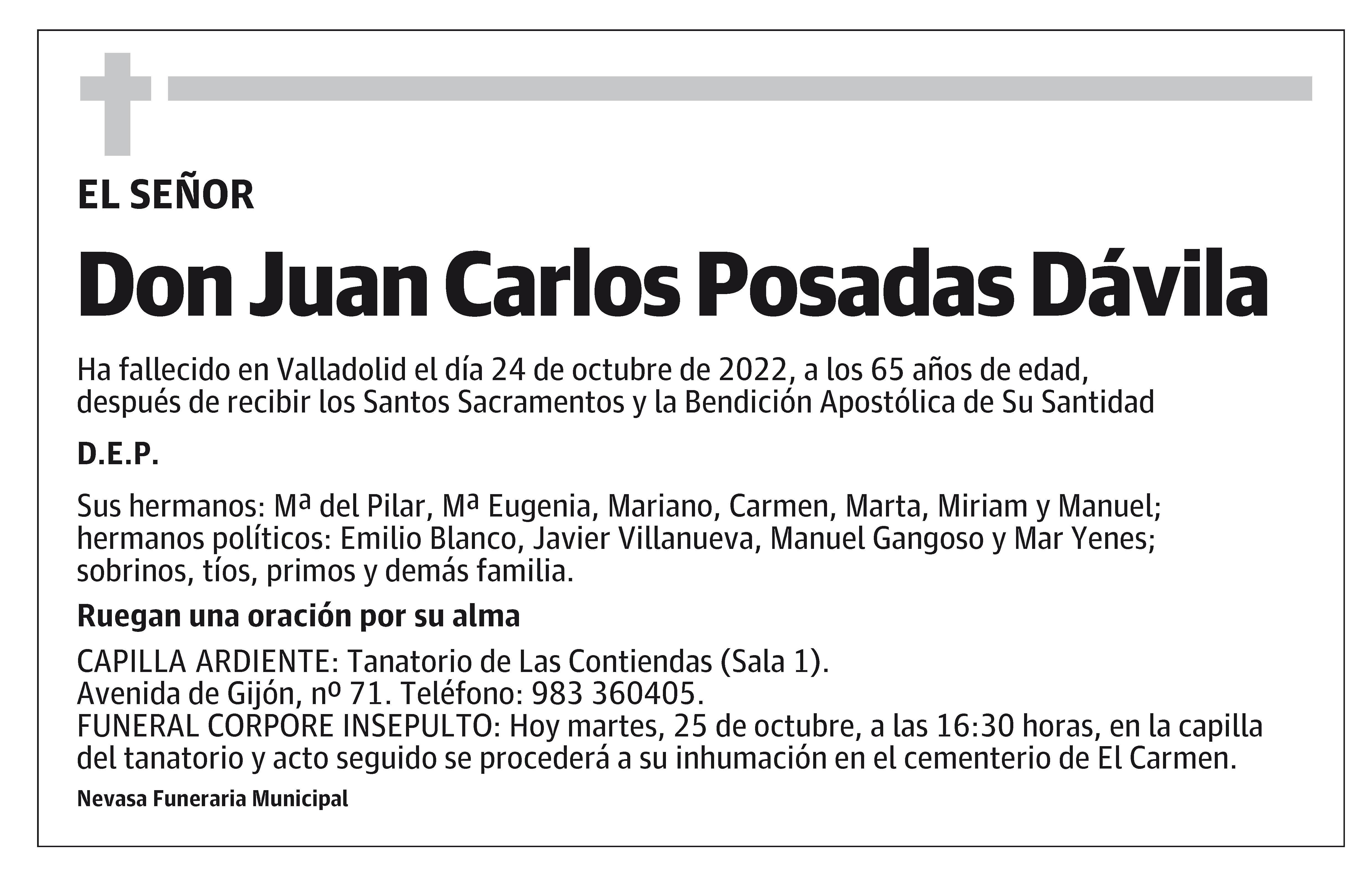 Juan Carlos Posadas Dávila