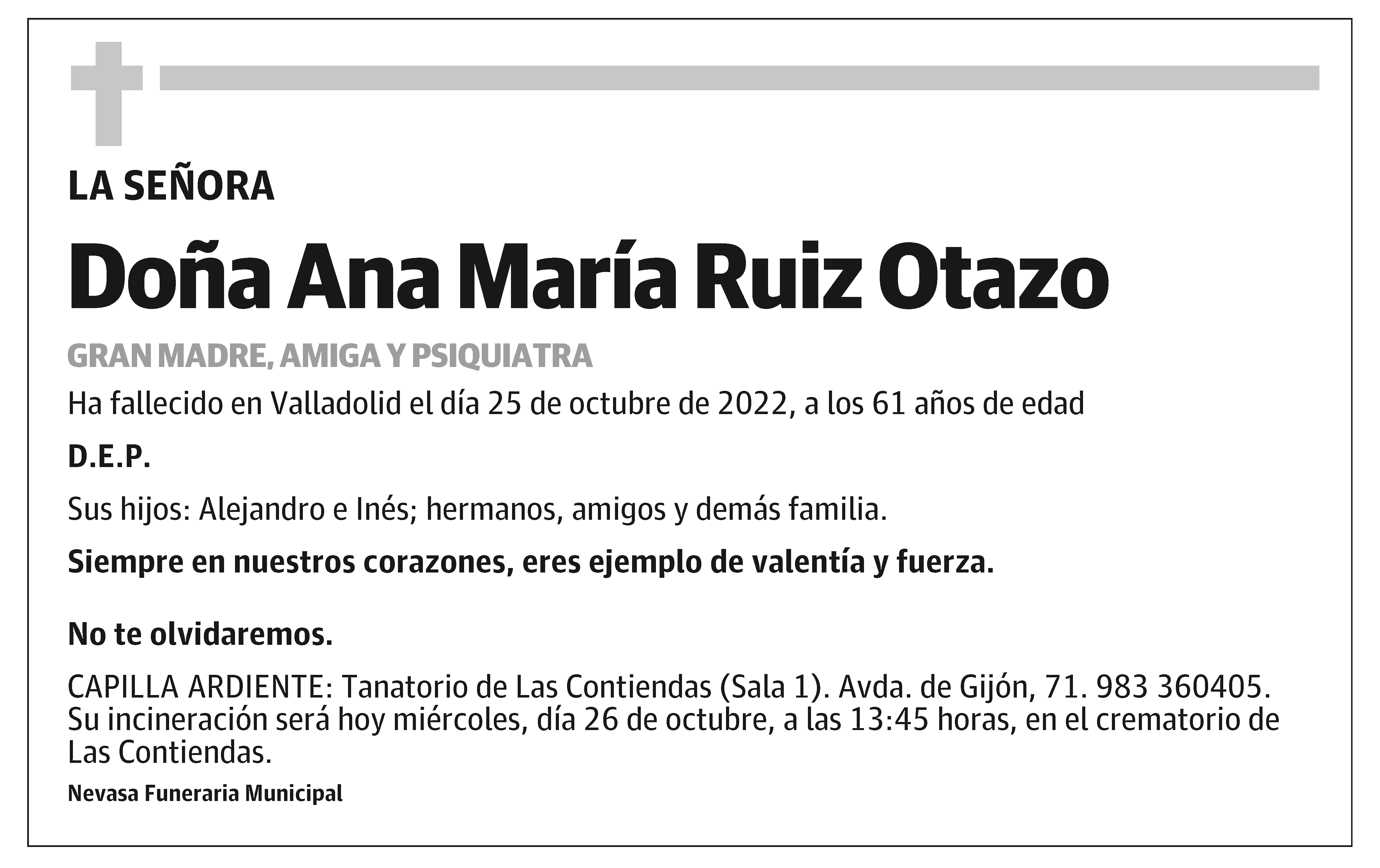 Ana María Ruiz Otazo