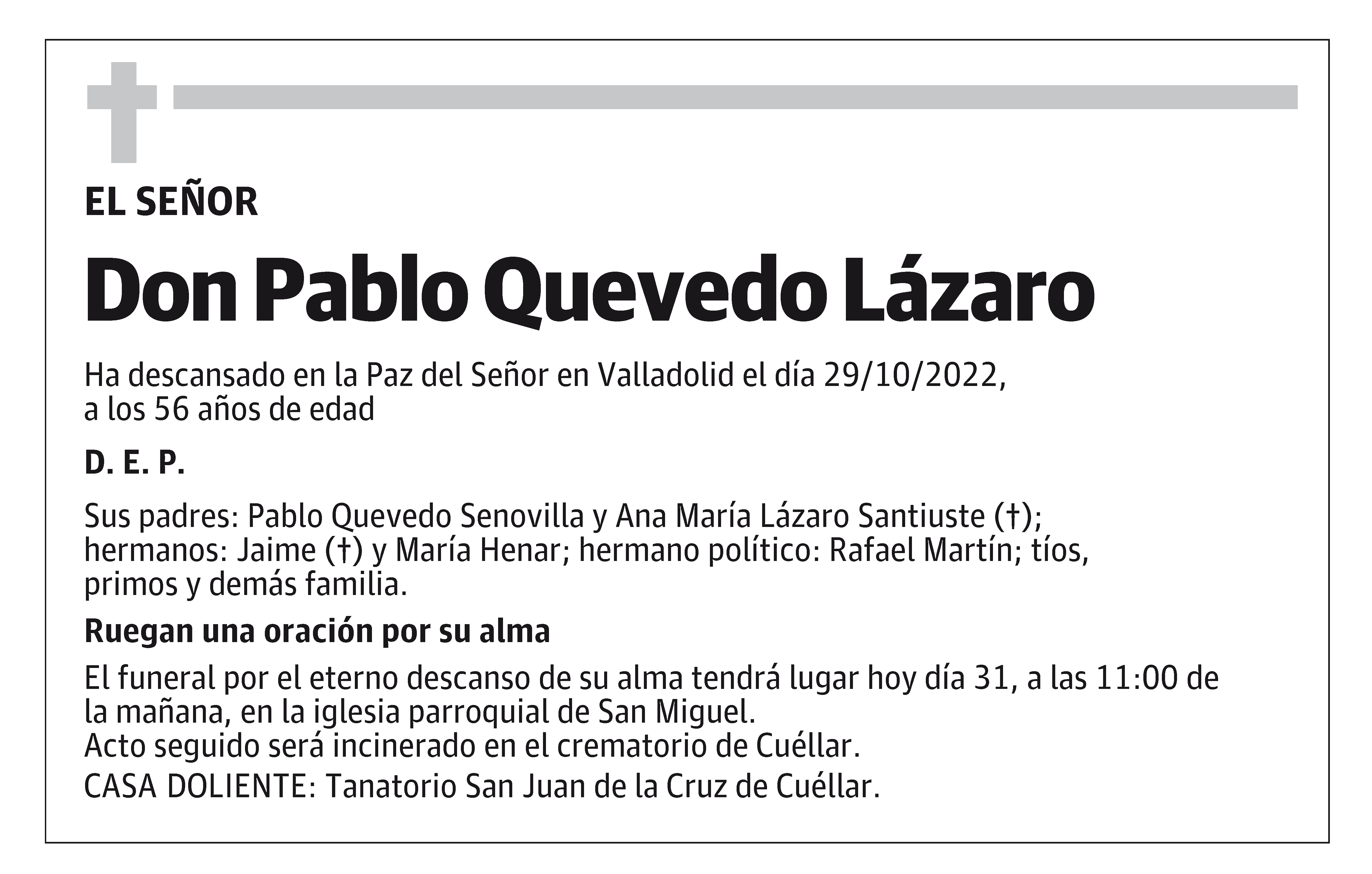 Pablo Quevedo Lázaro