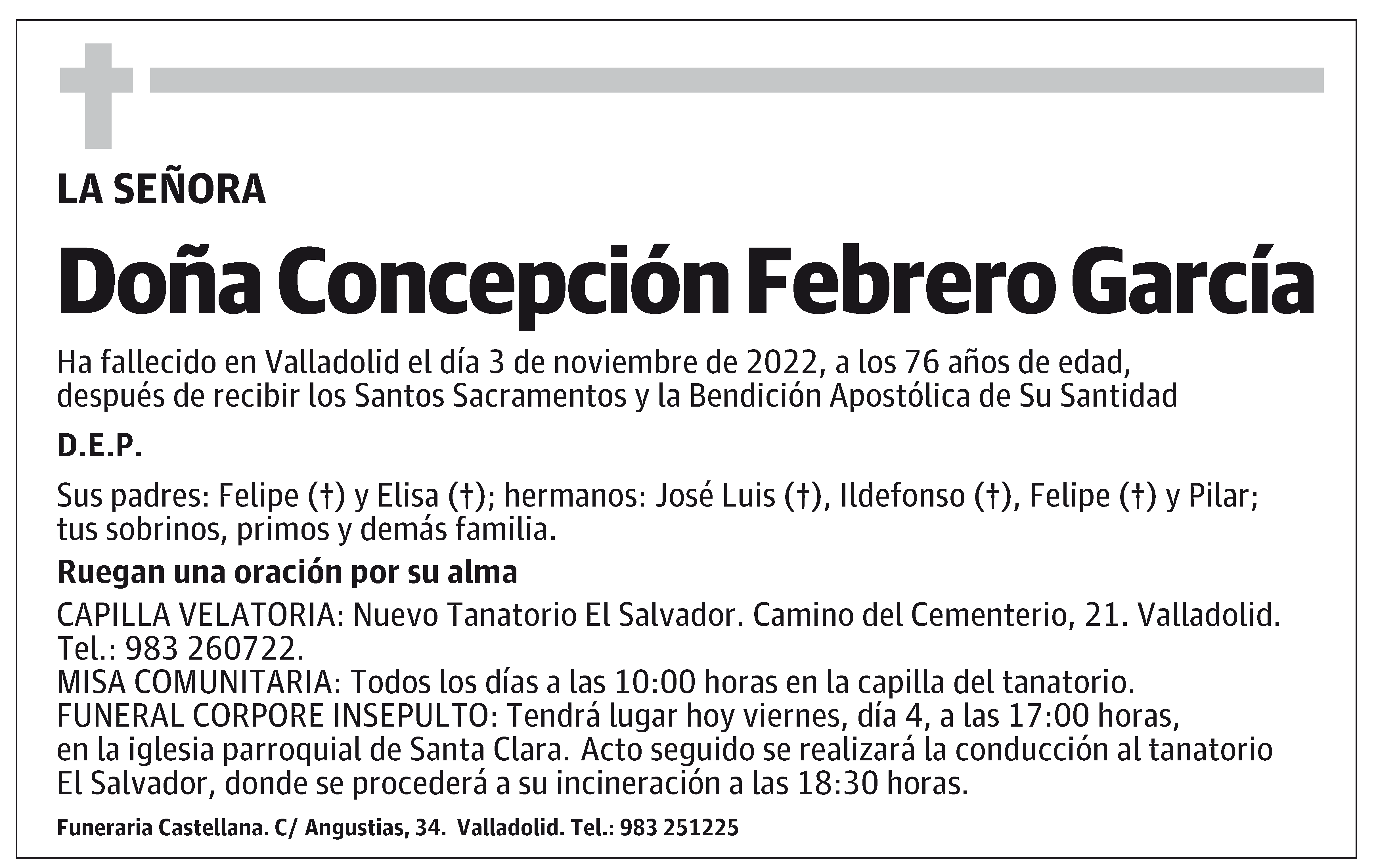 Concepción Febrero García