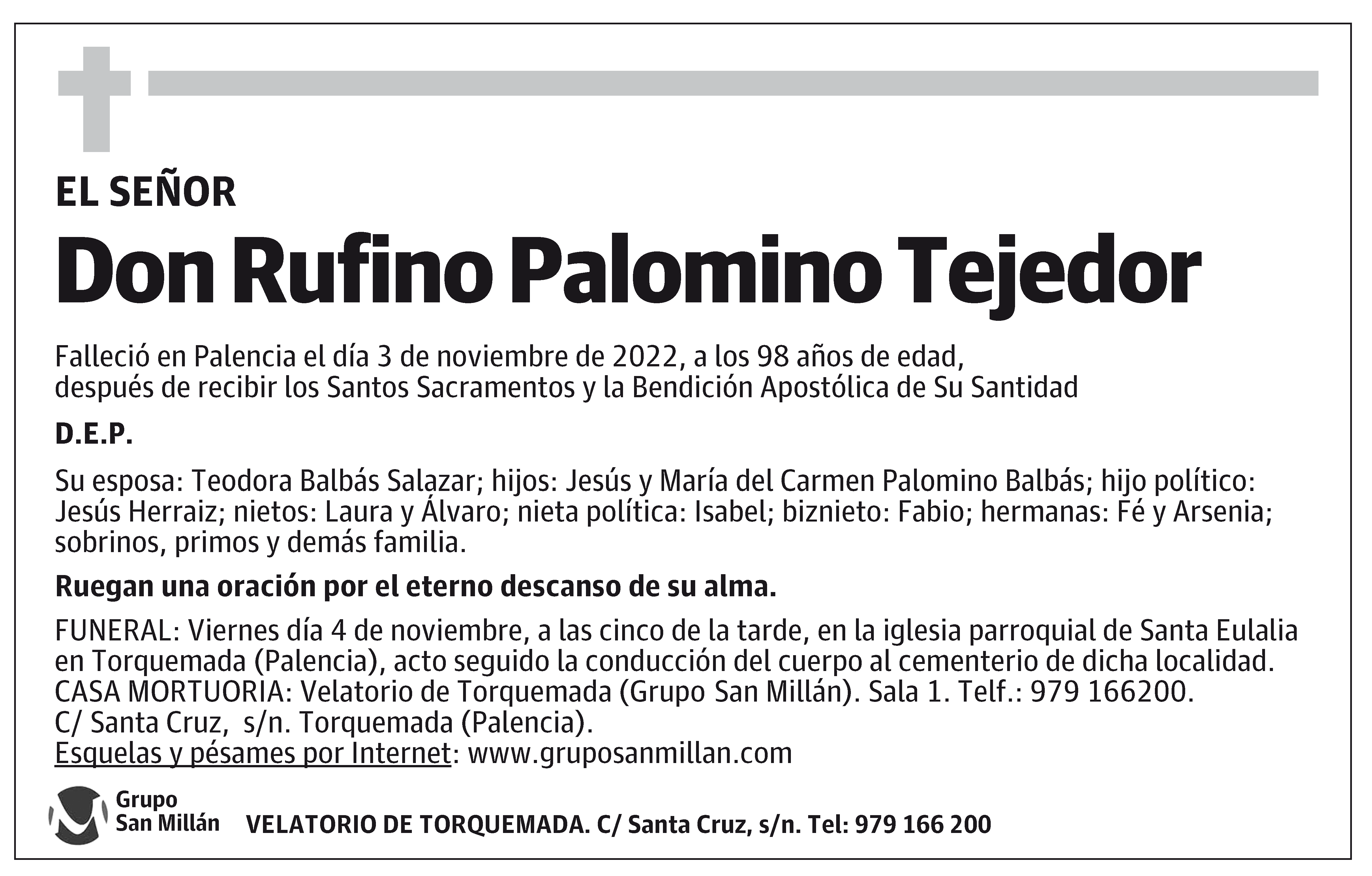 Rufino Palomino Tejedor