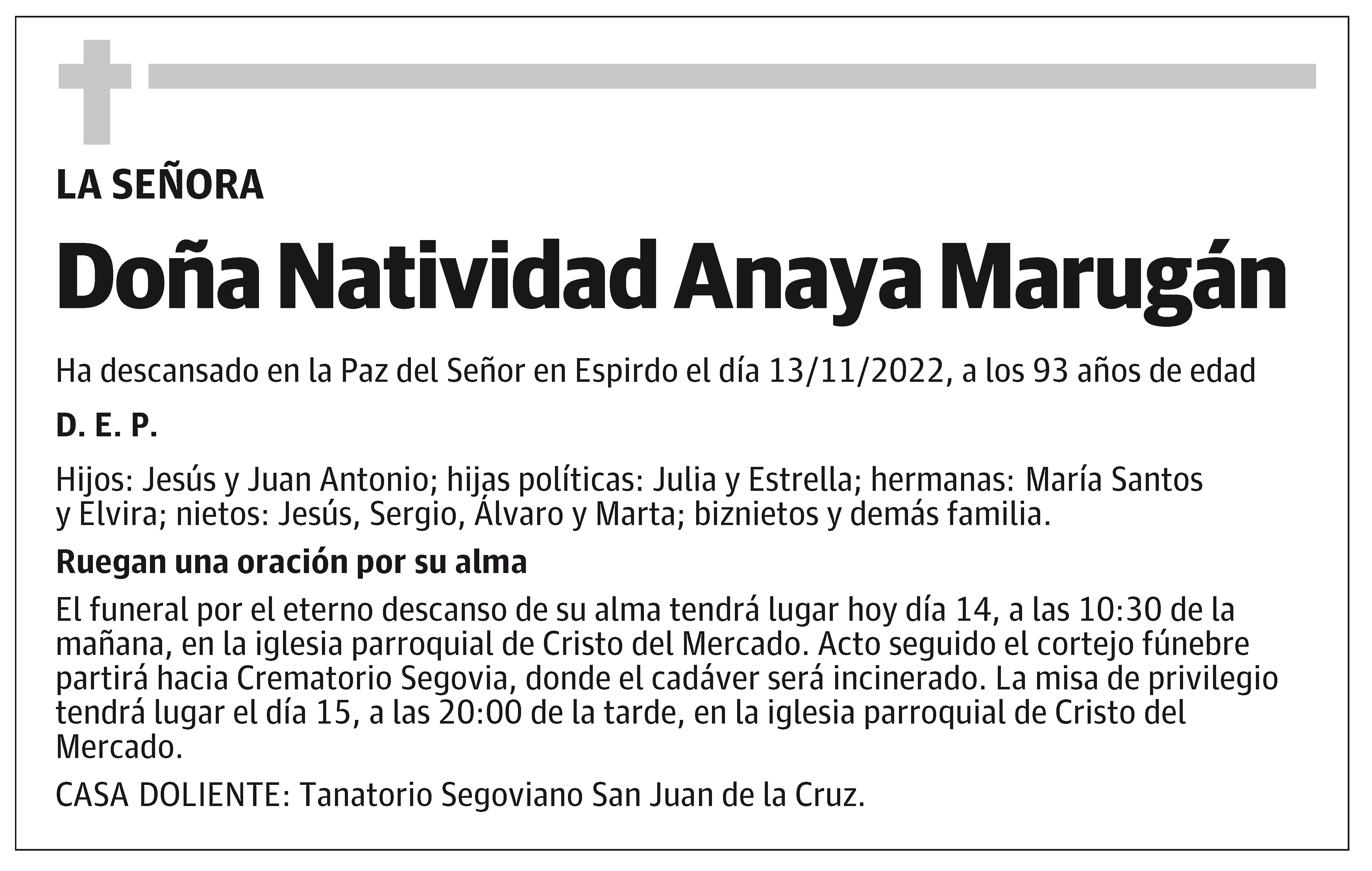 Natividad Anaya Marugán