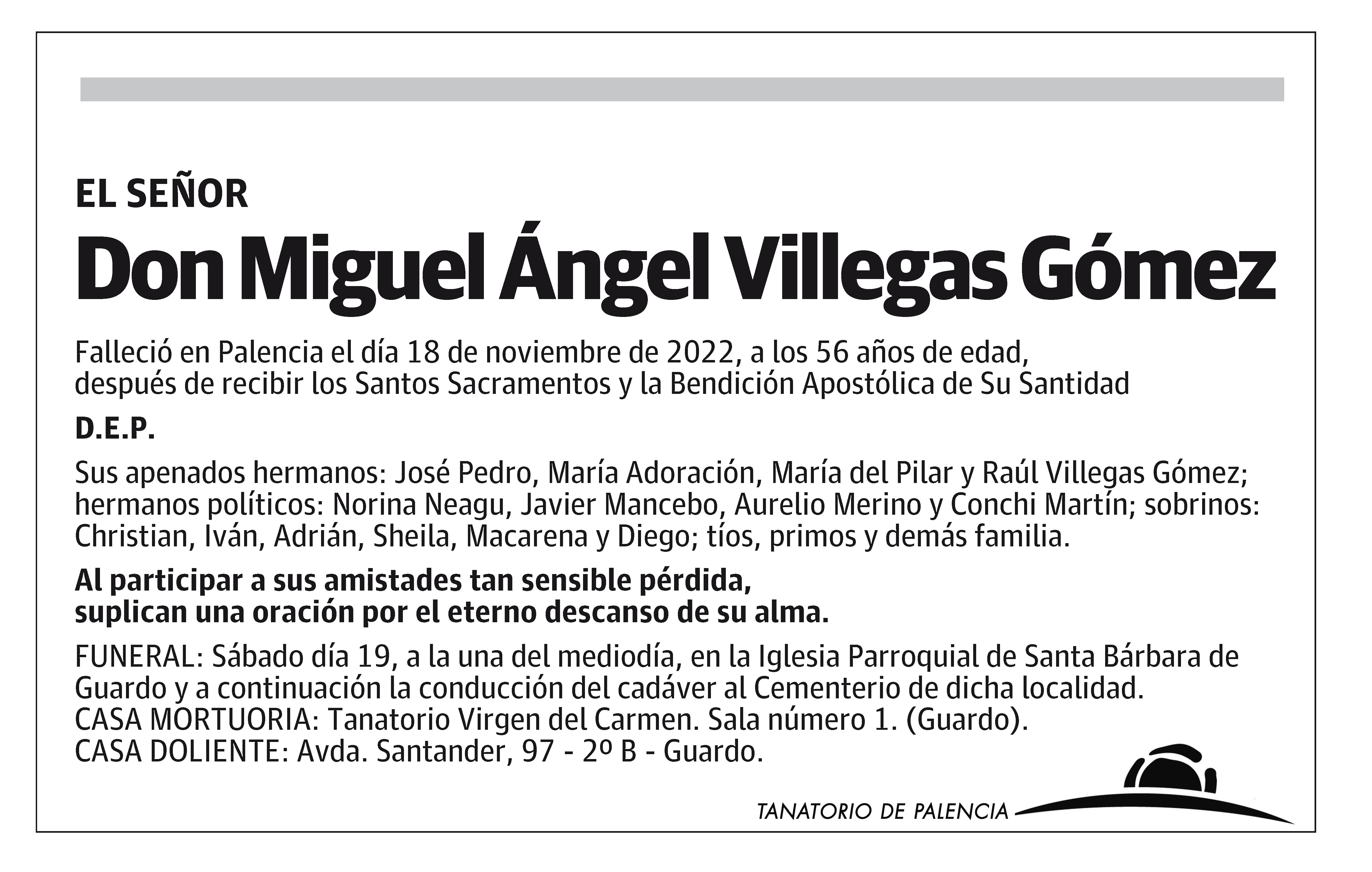 Miguel Ángel Villegas Gómez