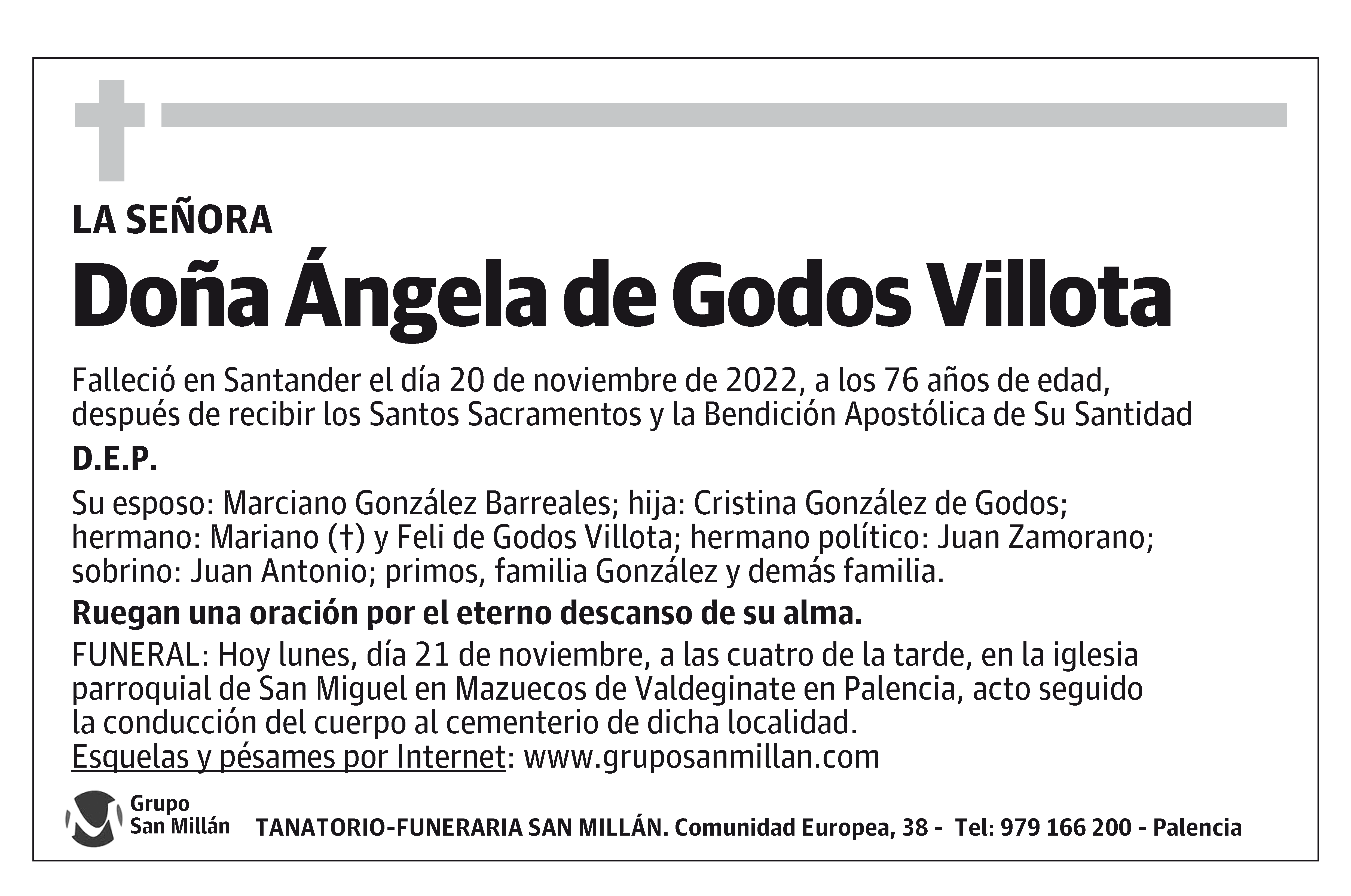 Ángela de Godos Villota