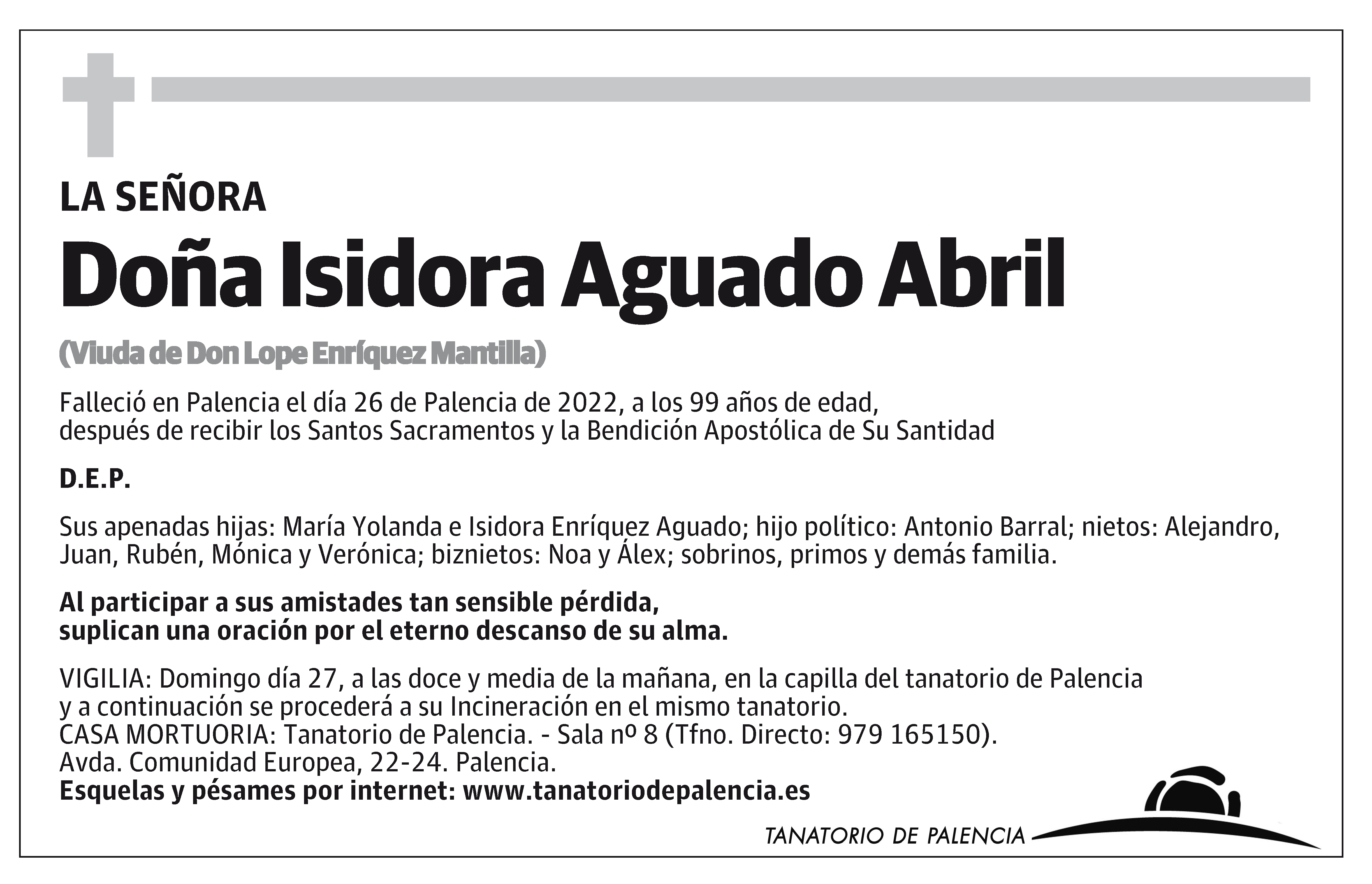 Isidora Aguado Abril