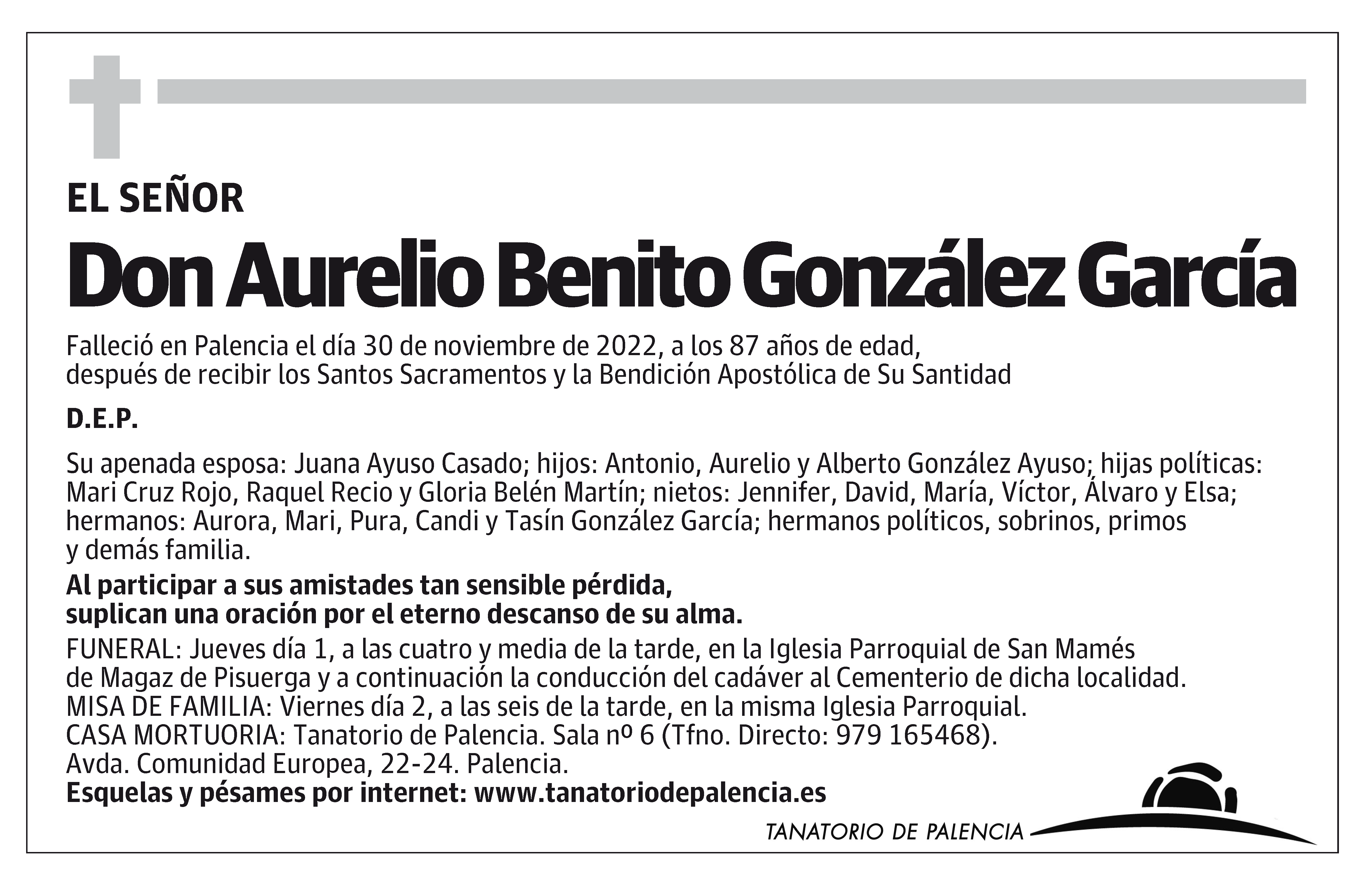 Aurelio Benito González García