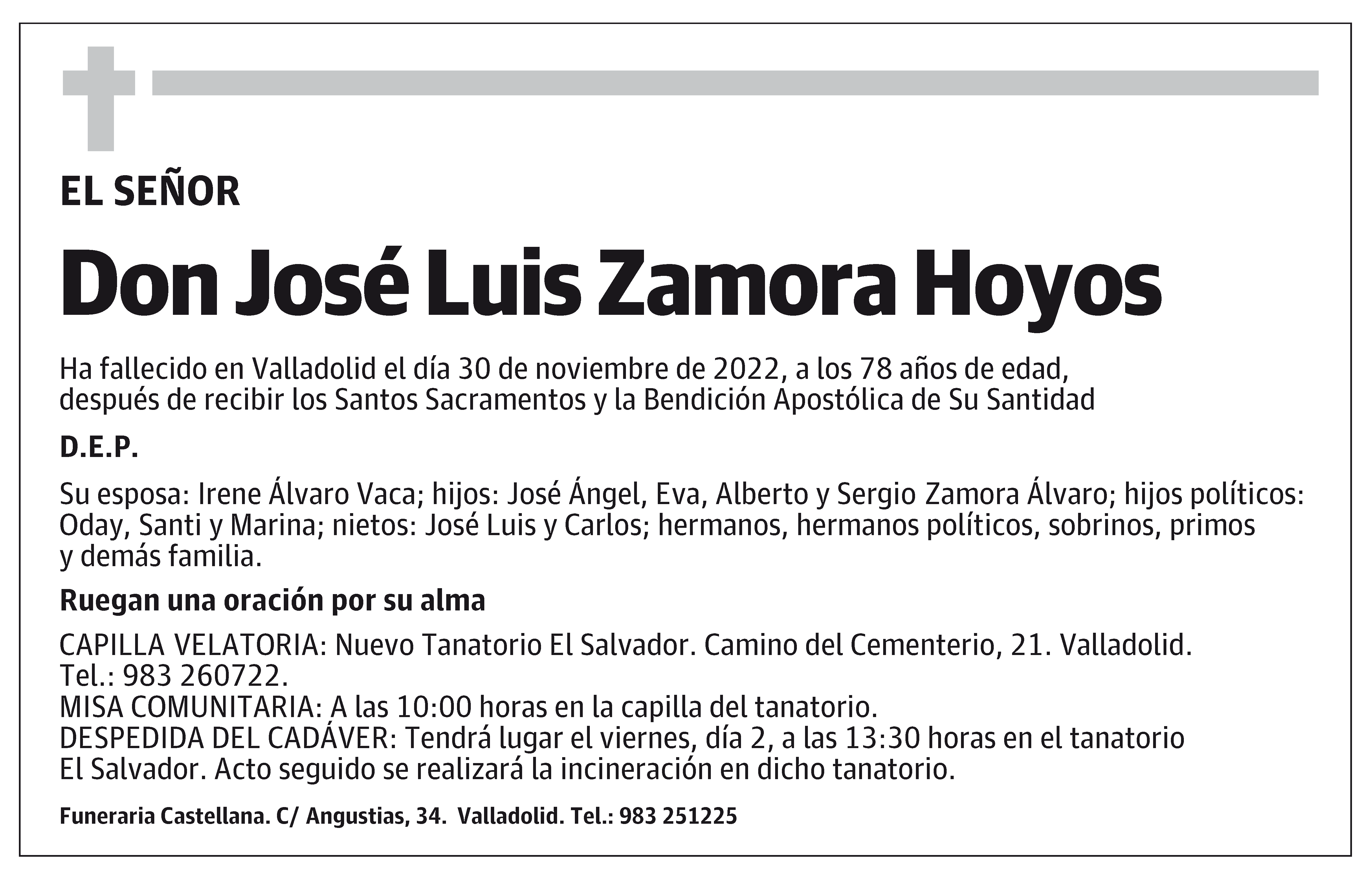 José Luis Zamora Hoyos