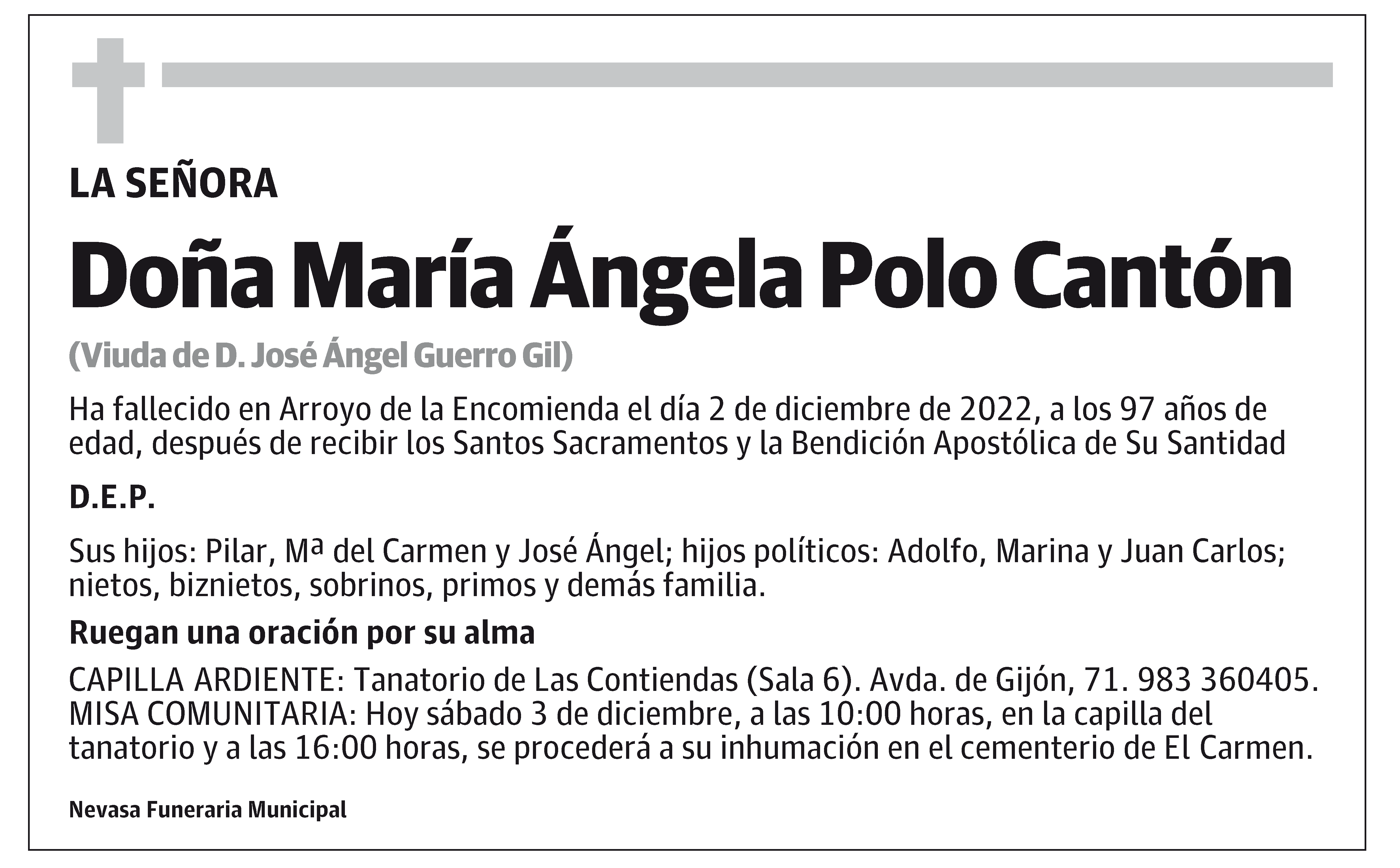 María Ángela Polo Cantón