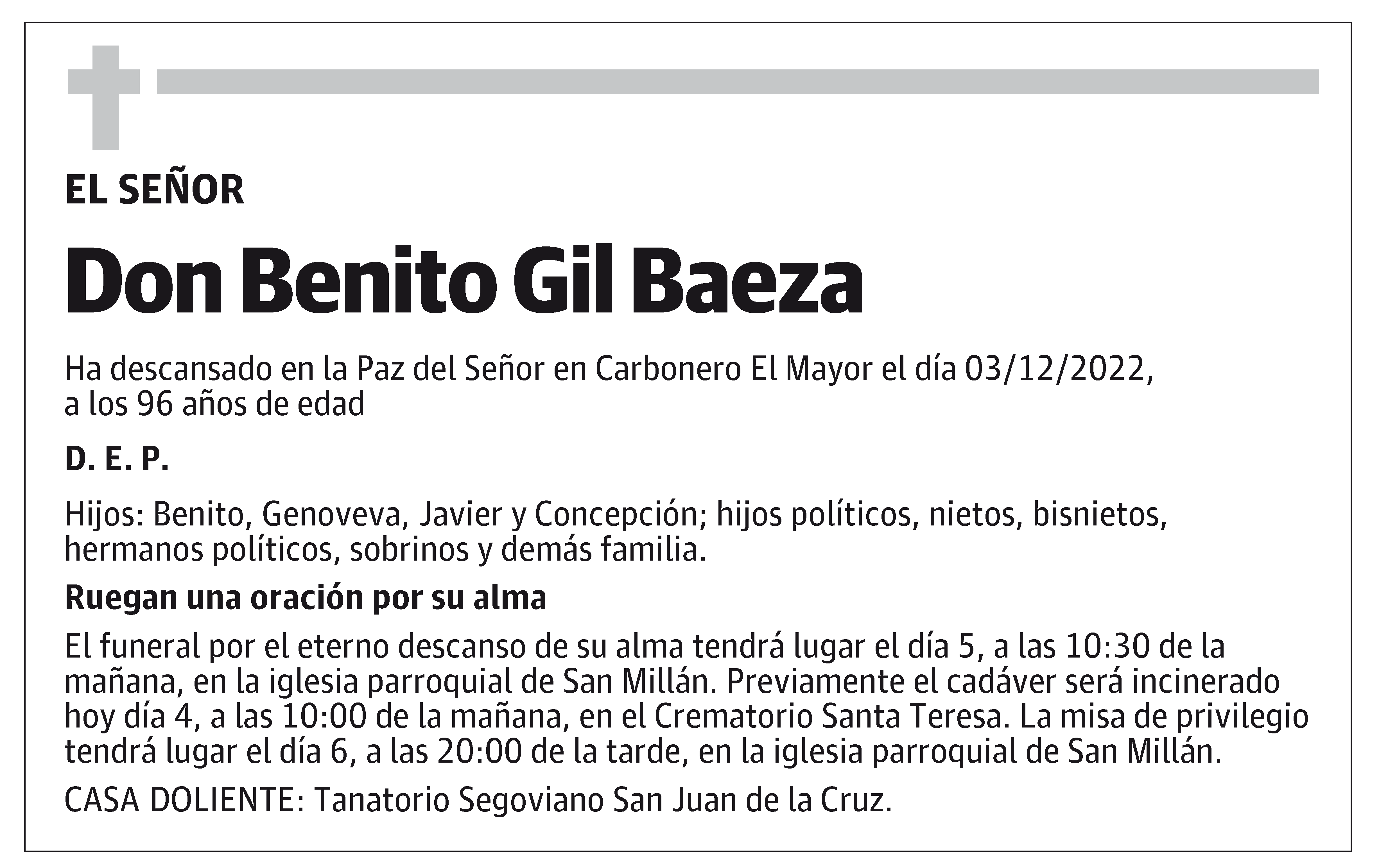 Benito Gil Baeza