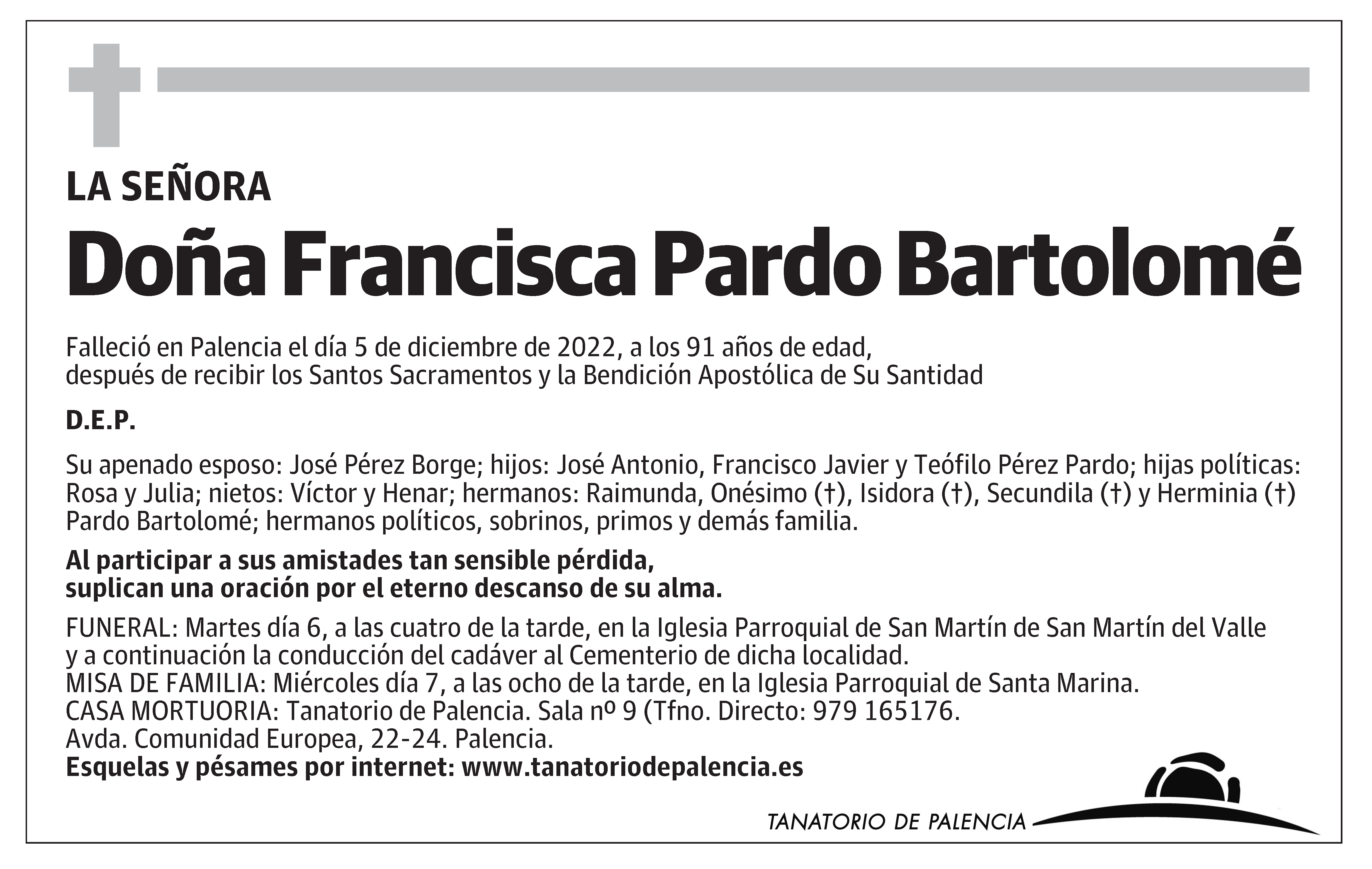 Francisca Pardo Bartolomé