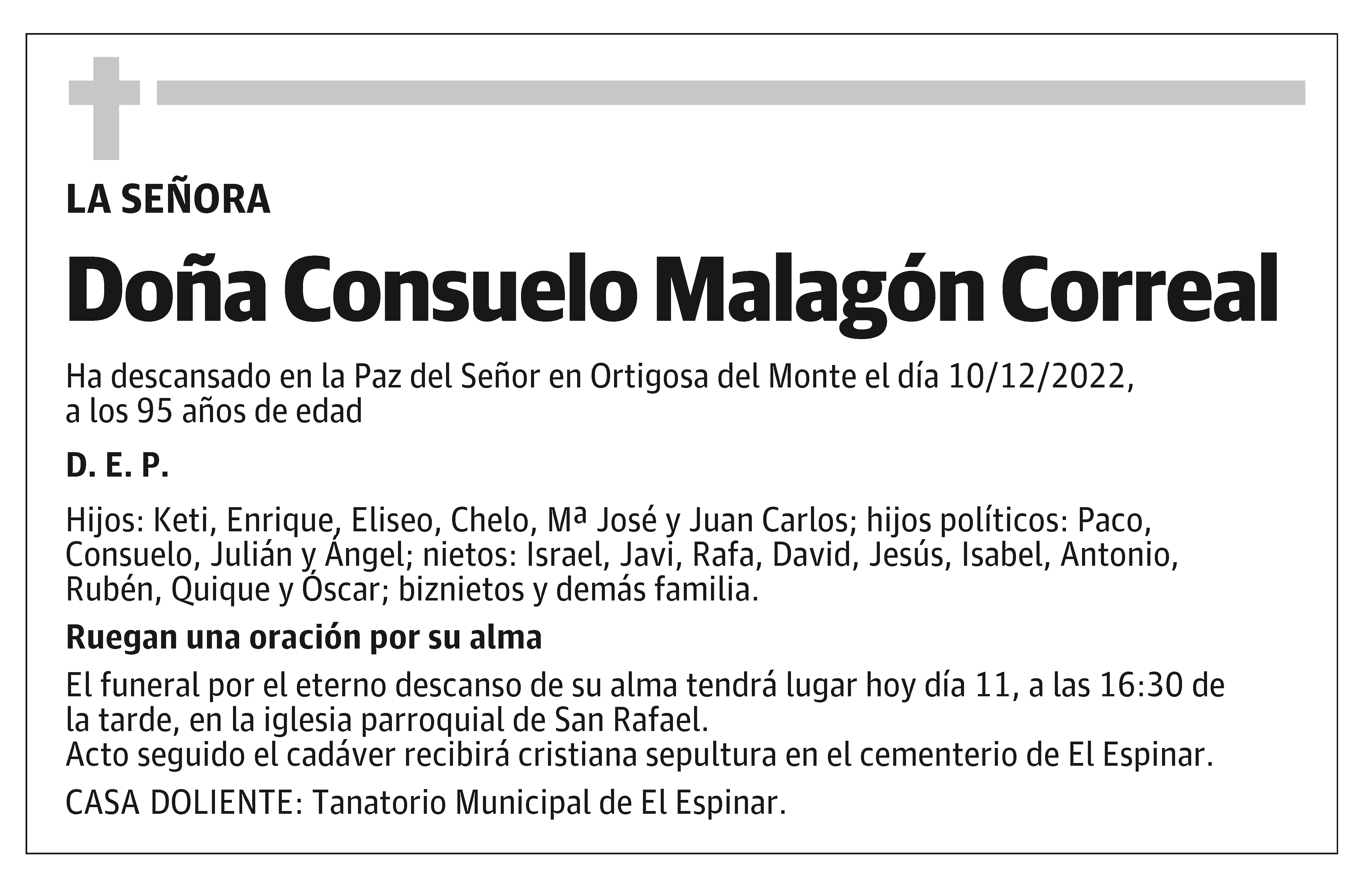 Consuelo Malagón Correal