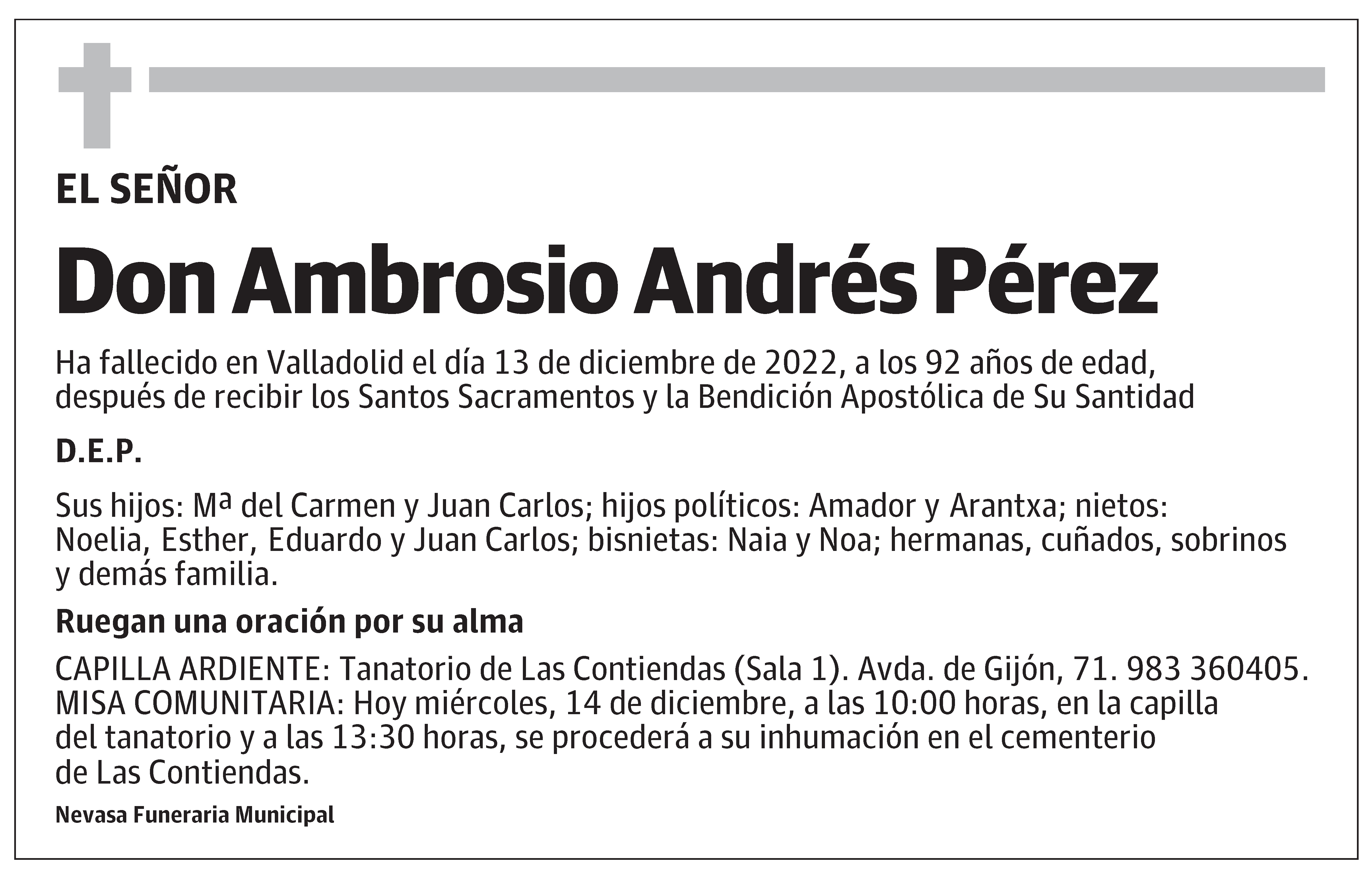 Ambrosio Andrés Pérez