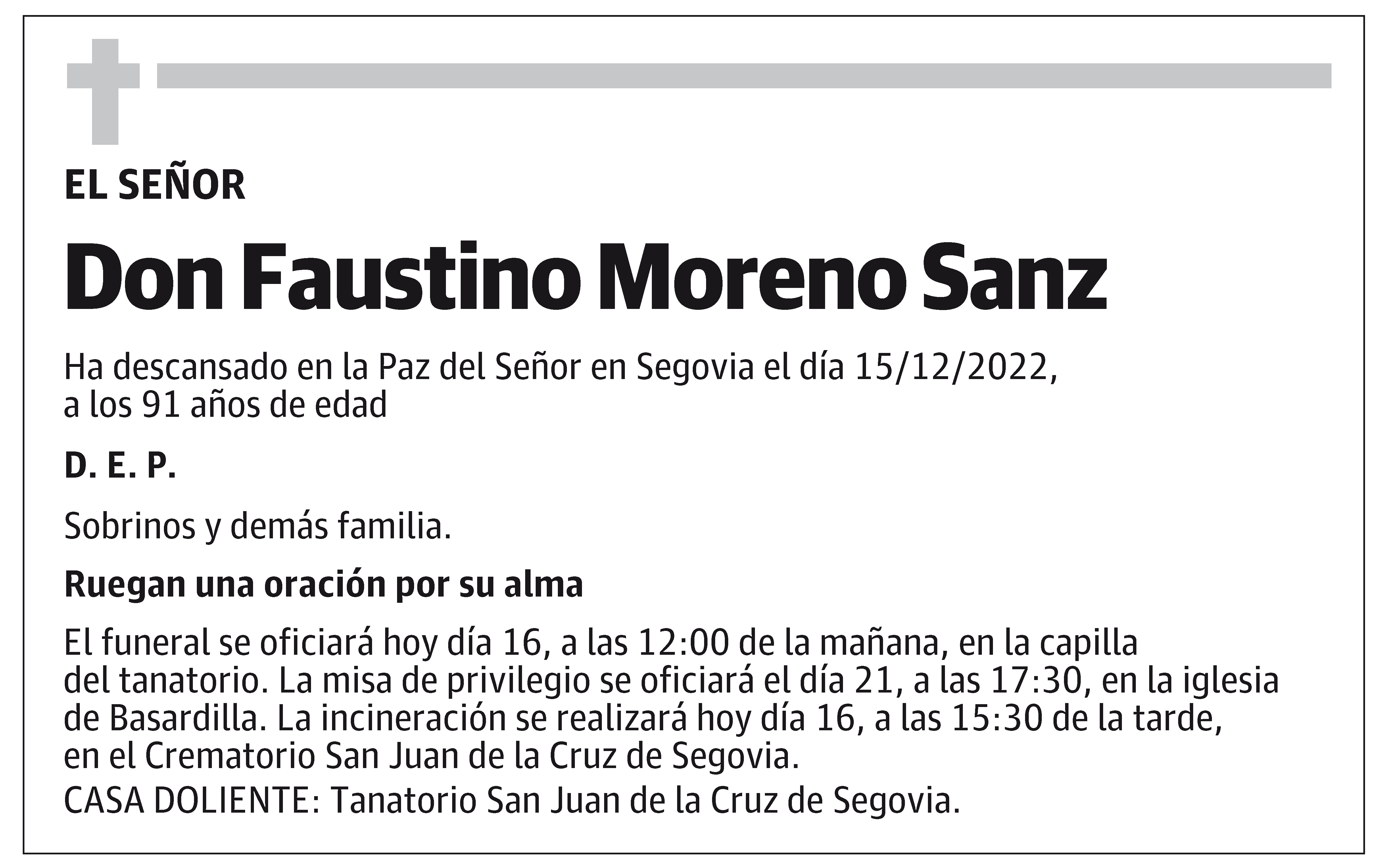 Faustino Moreno Sanz