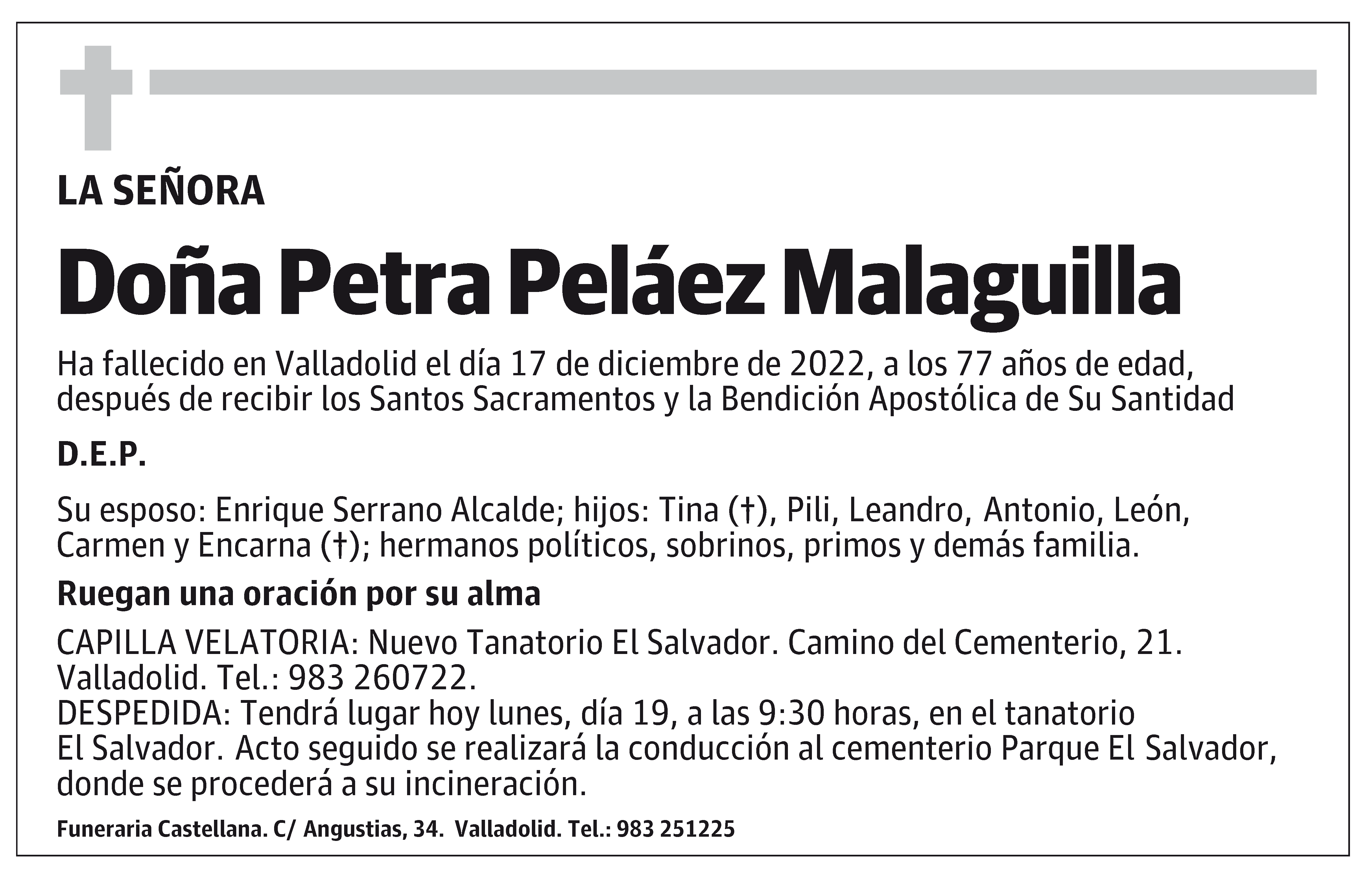 Petra Peláez Malaguilla