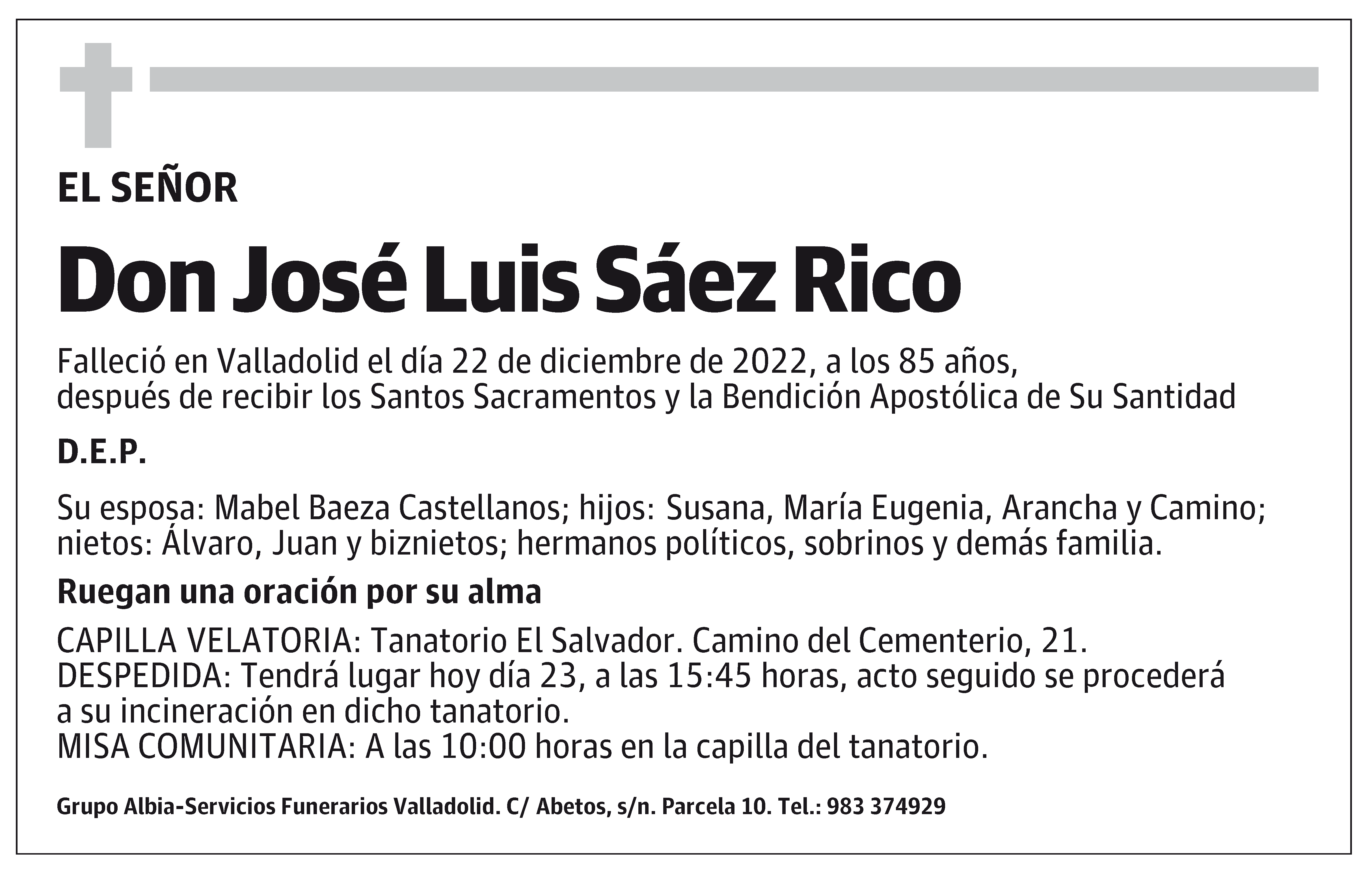 José Luis Sáez Rico