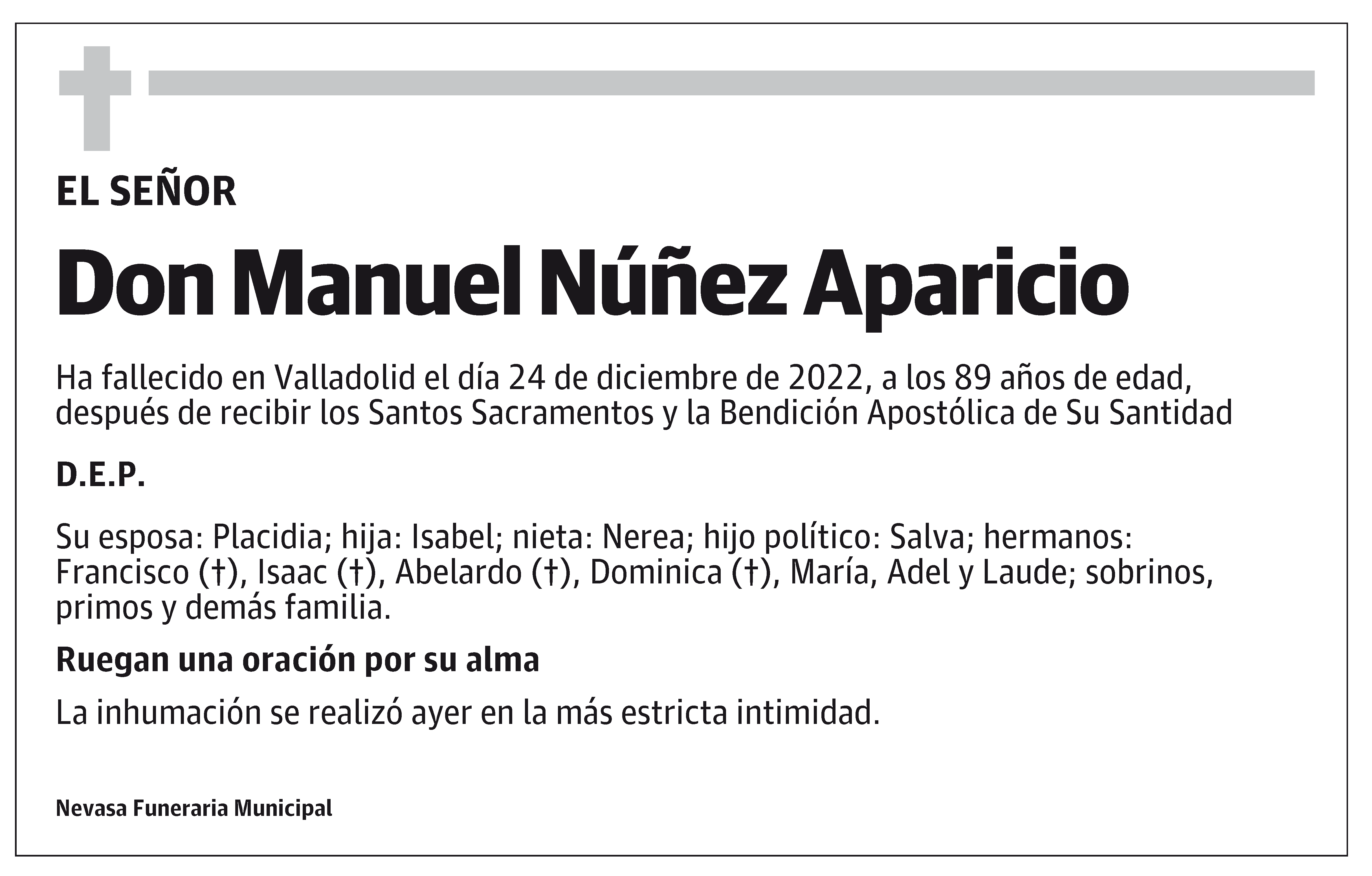 Manuel Núñez Aparicio