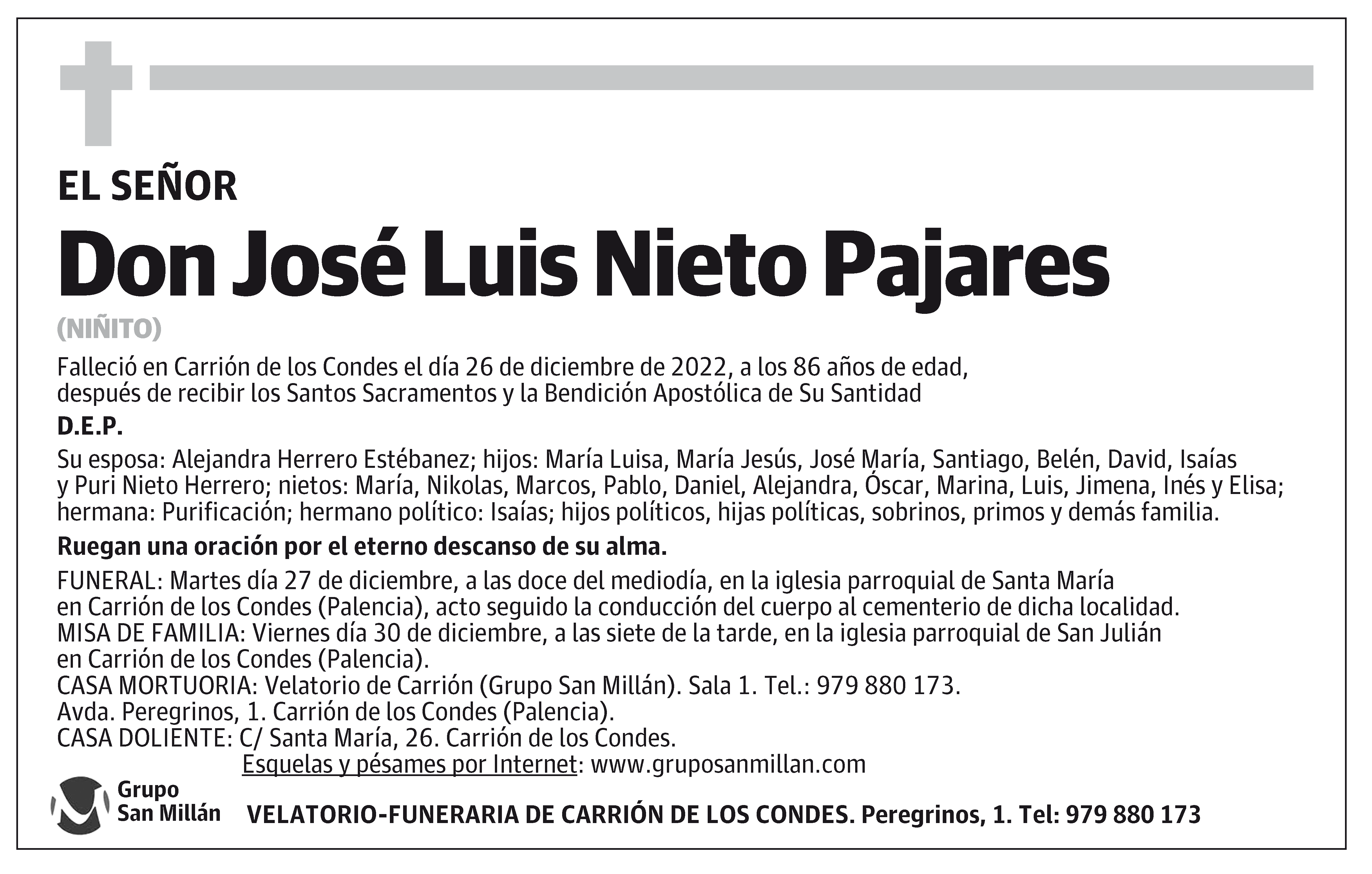 José Luis Nieto Pajares