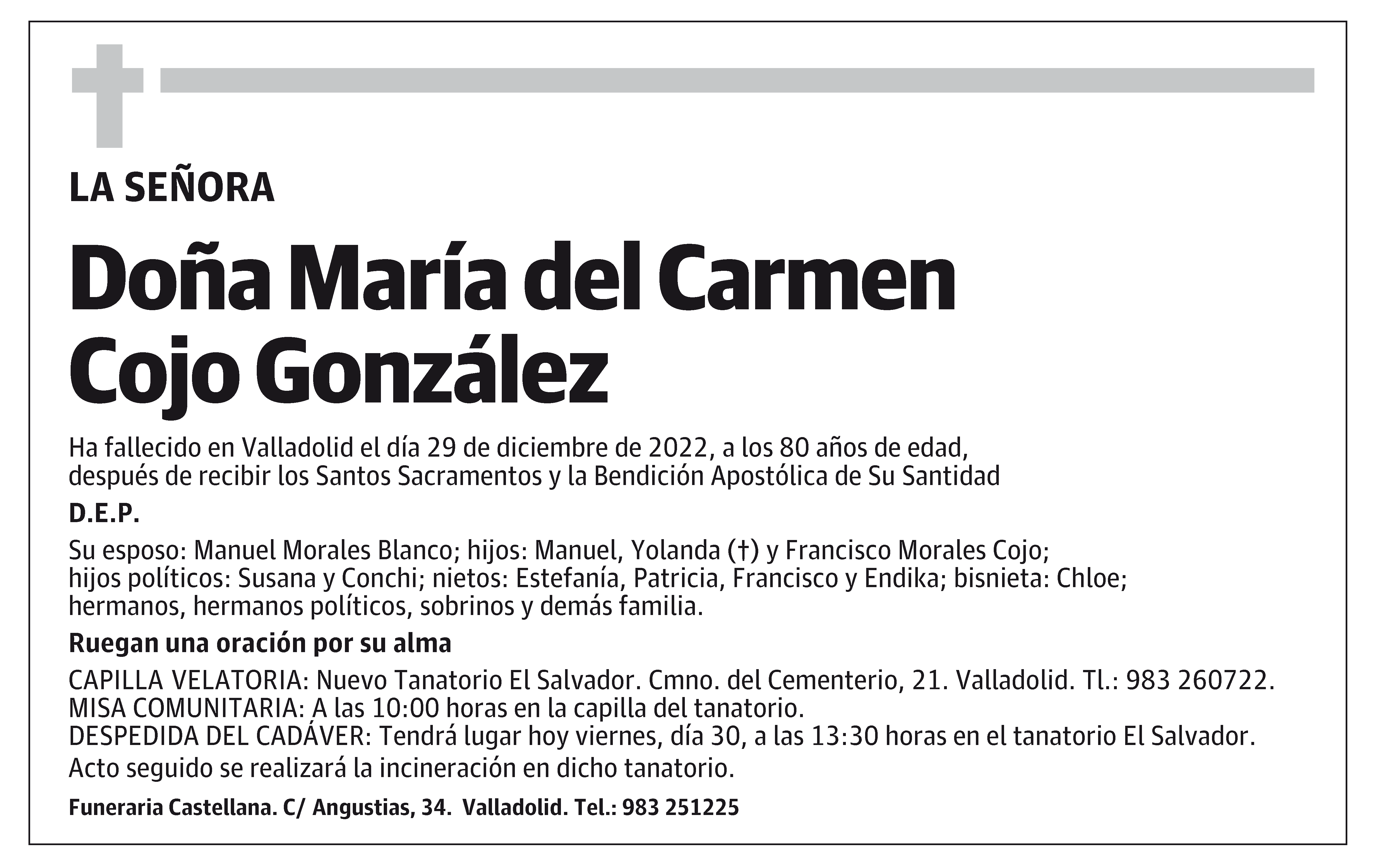 María del Carmen Cojo González