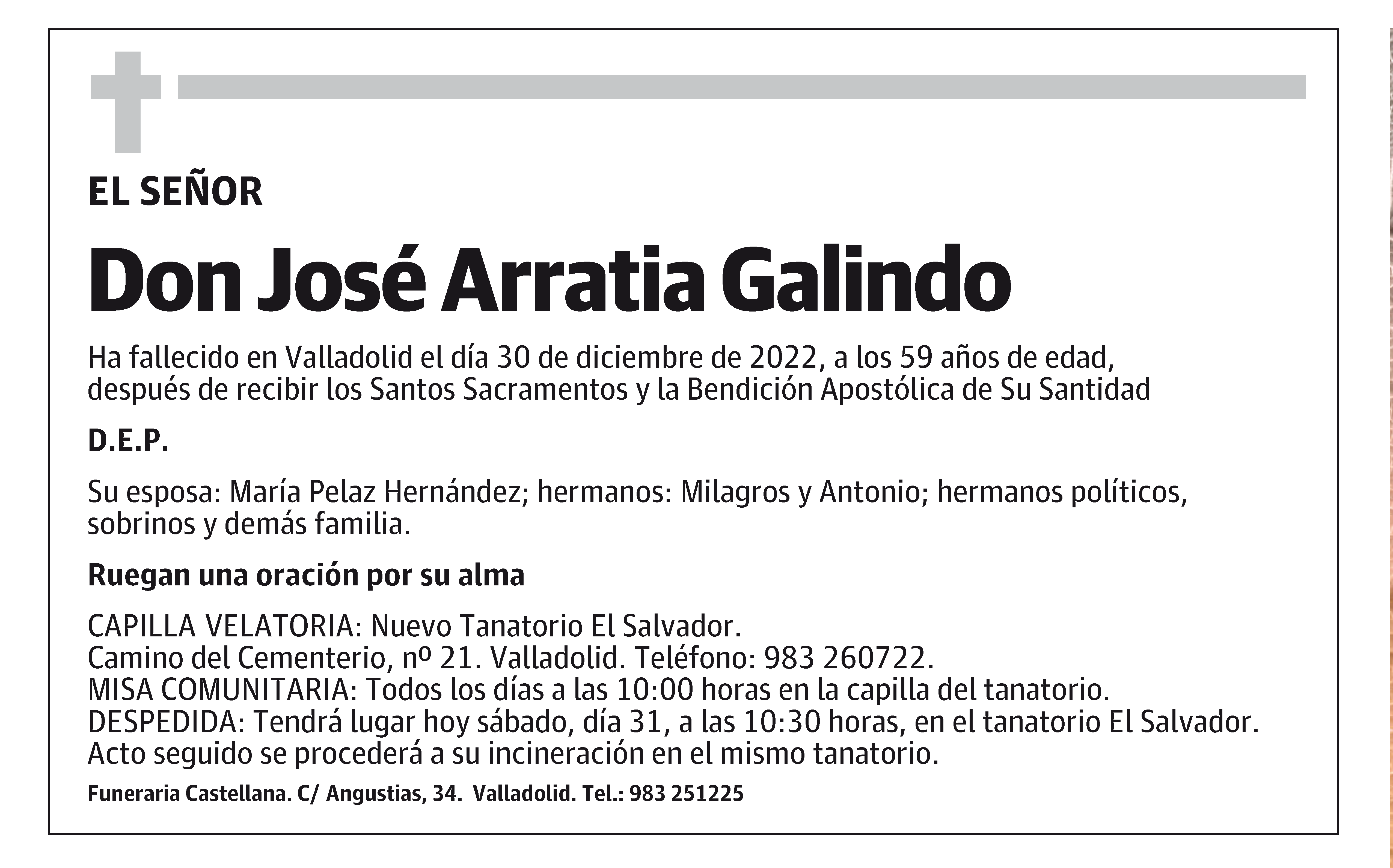 José Arratia Galindo