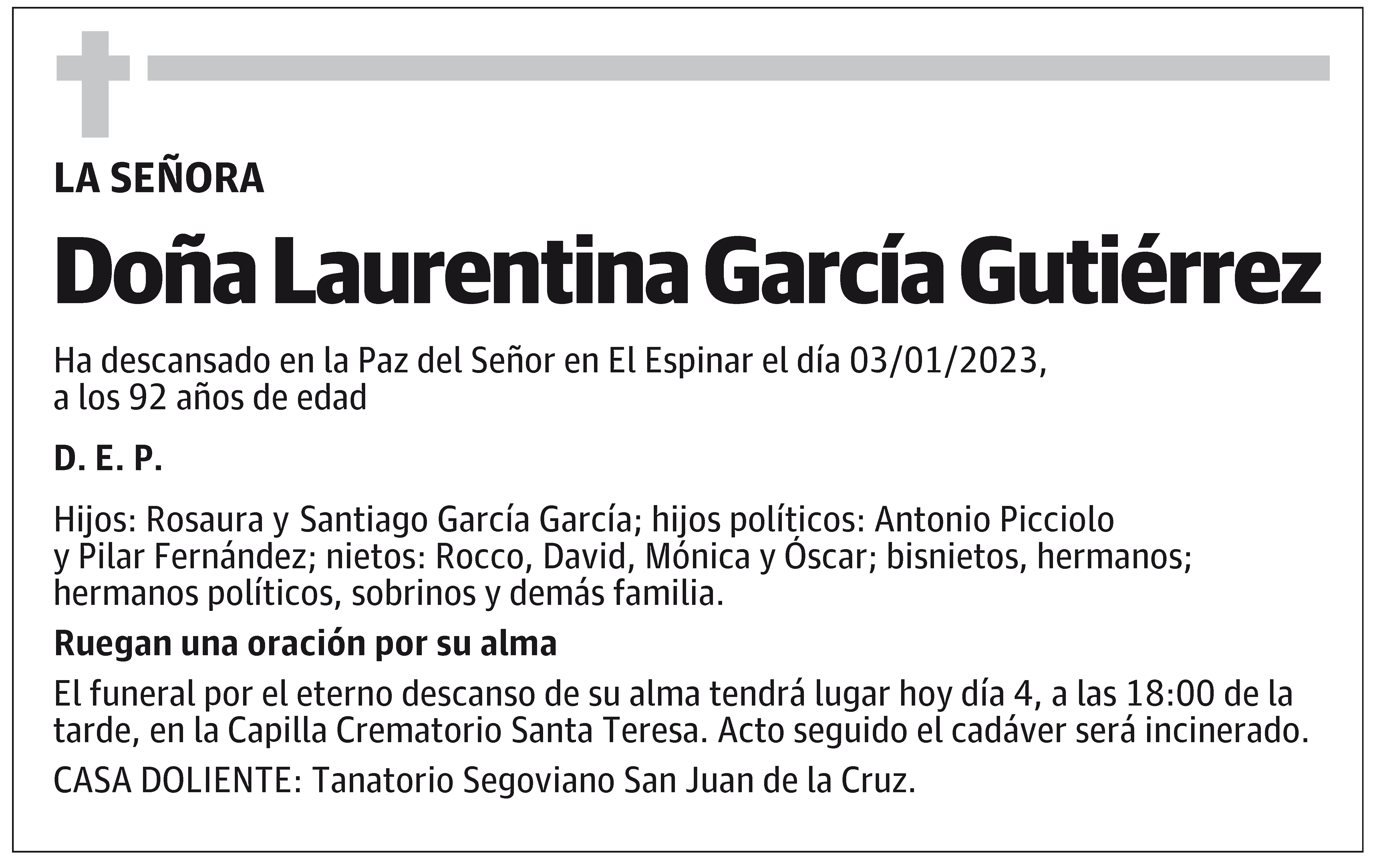 Laurentina García Gutiérrez