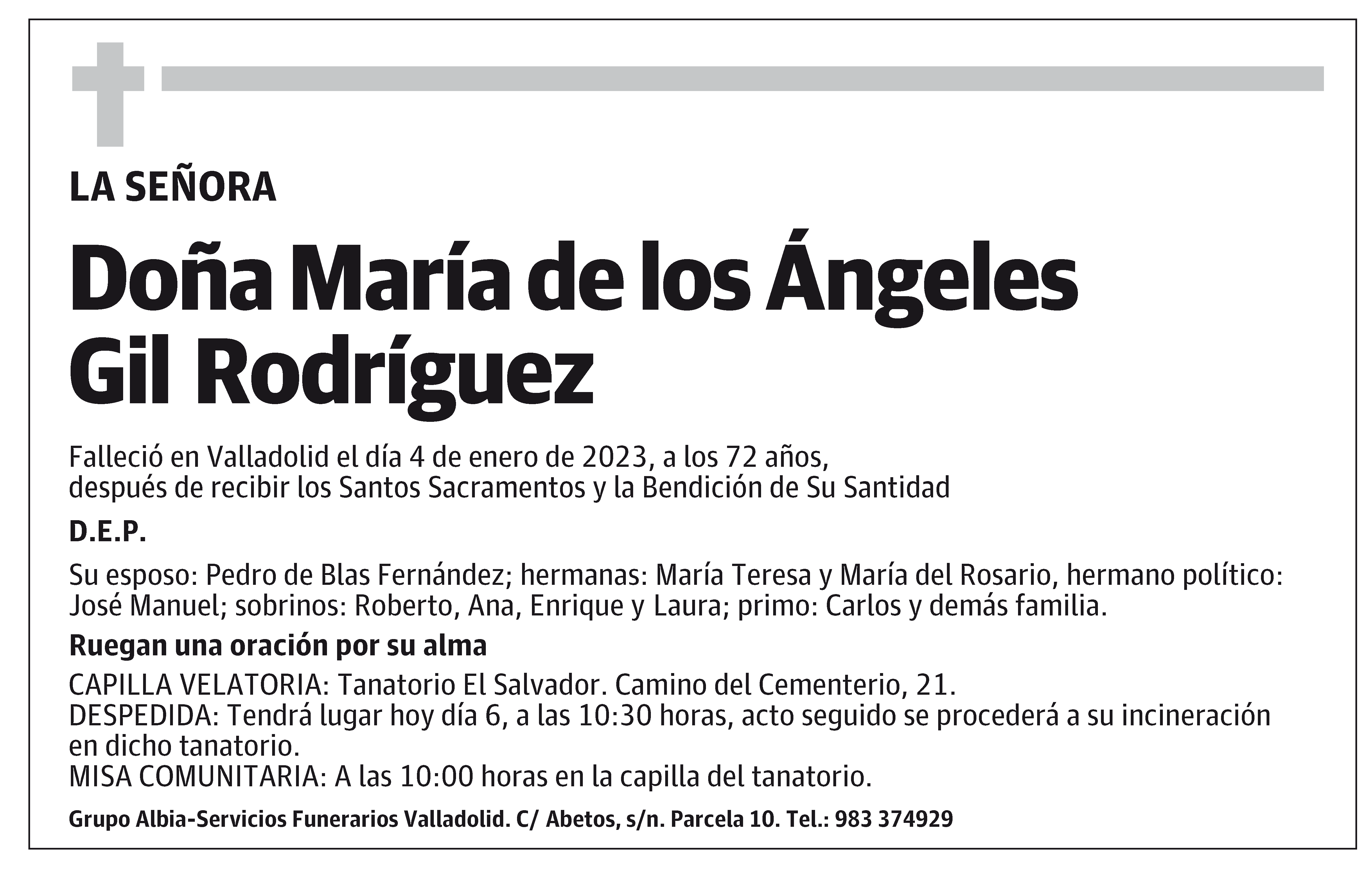 María de los Ángeles Gil Rodríguez