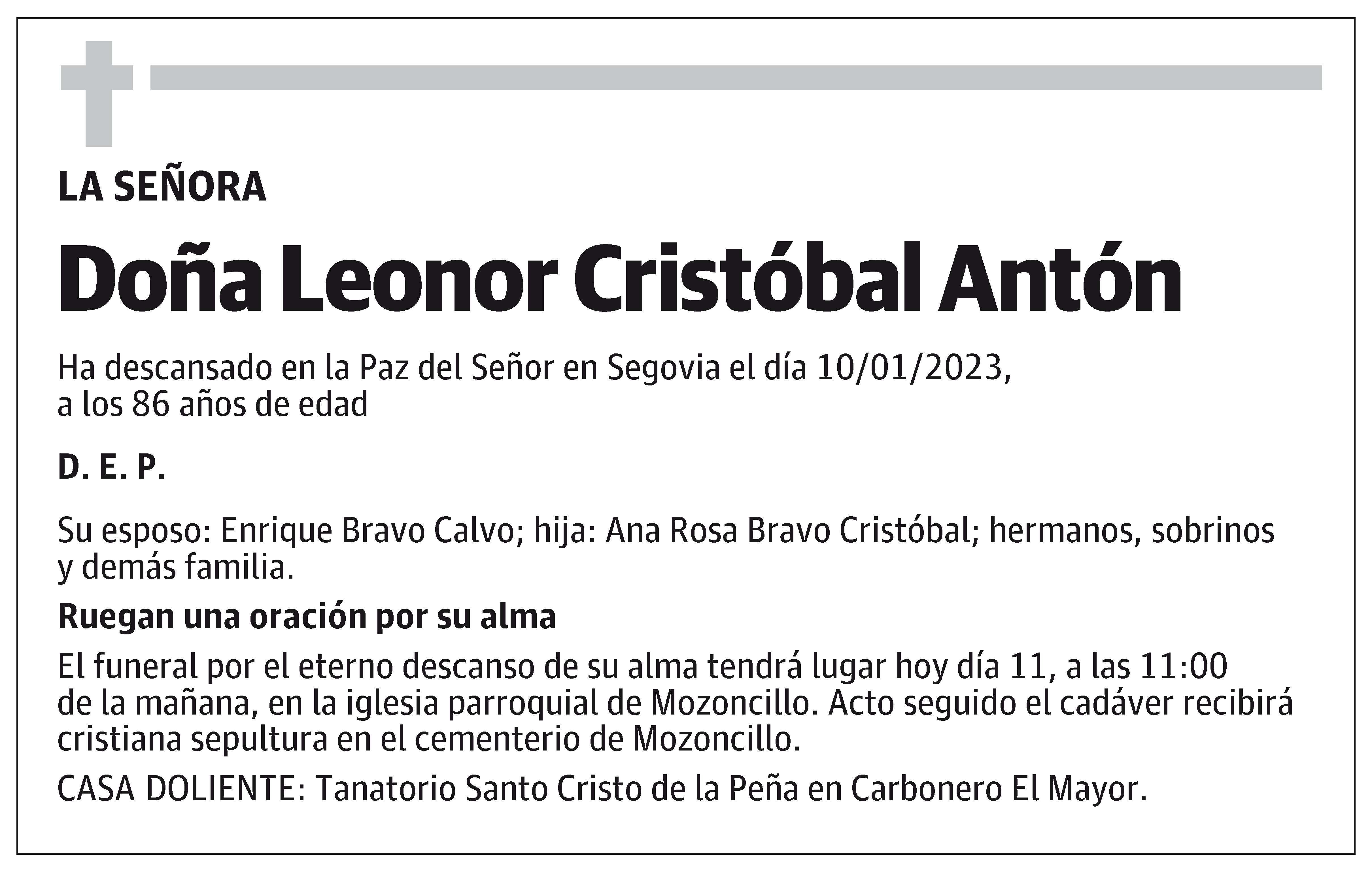 Leonor Cristóbal Antón