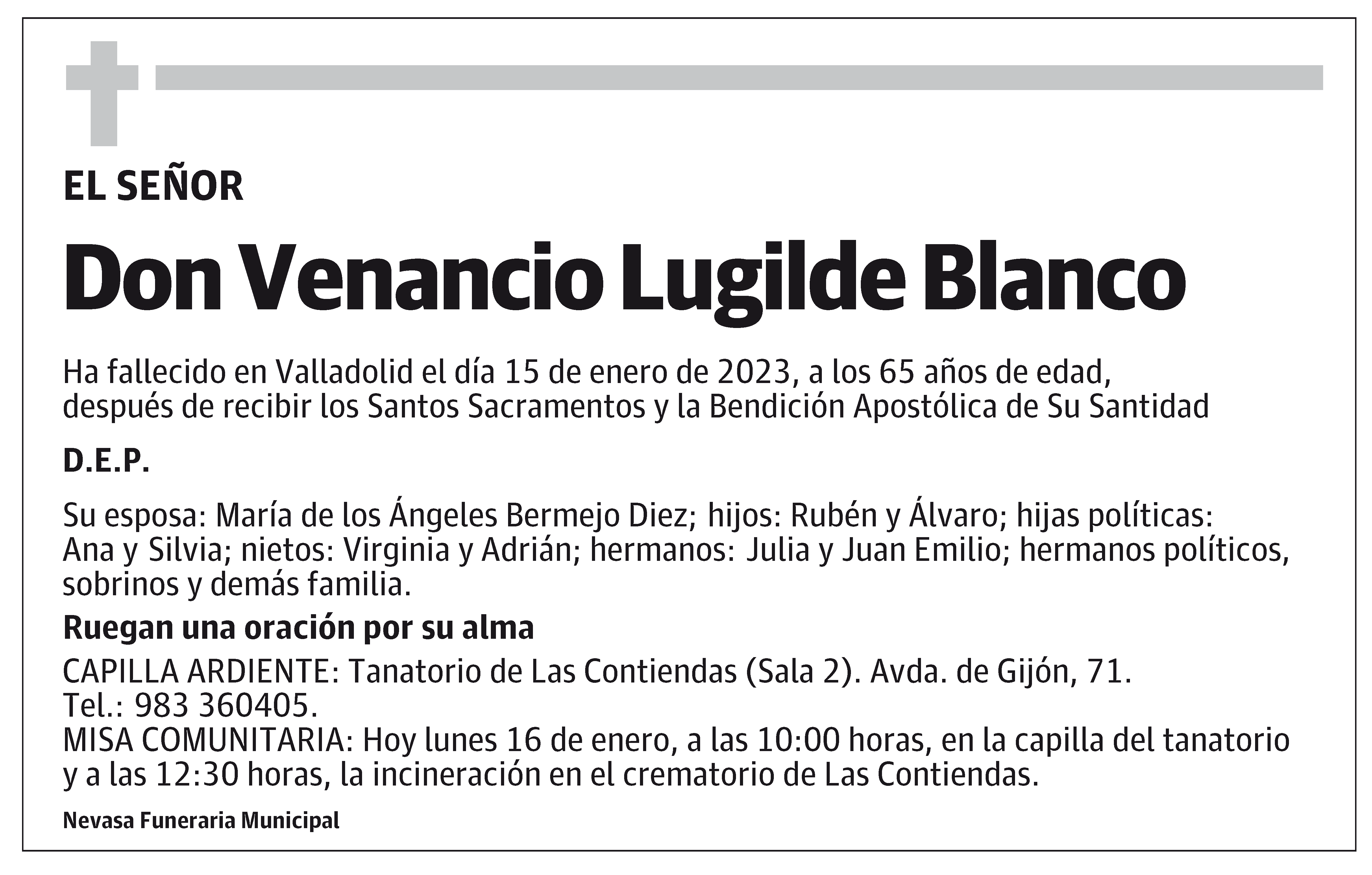 Venancio Lugilde Blanco