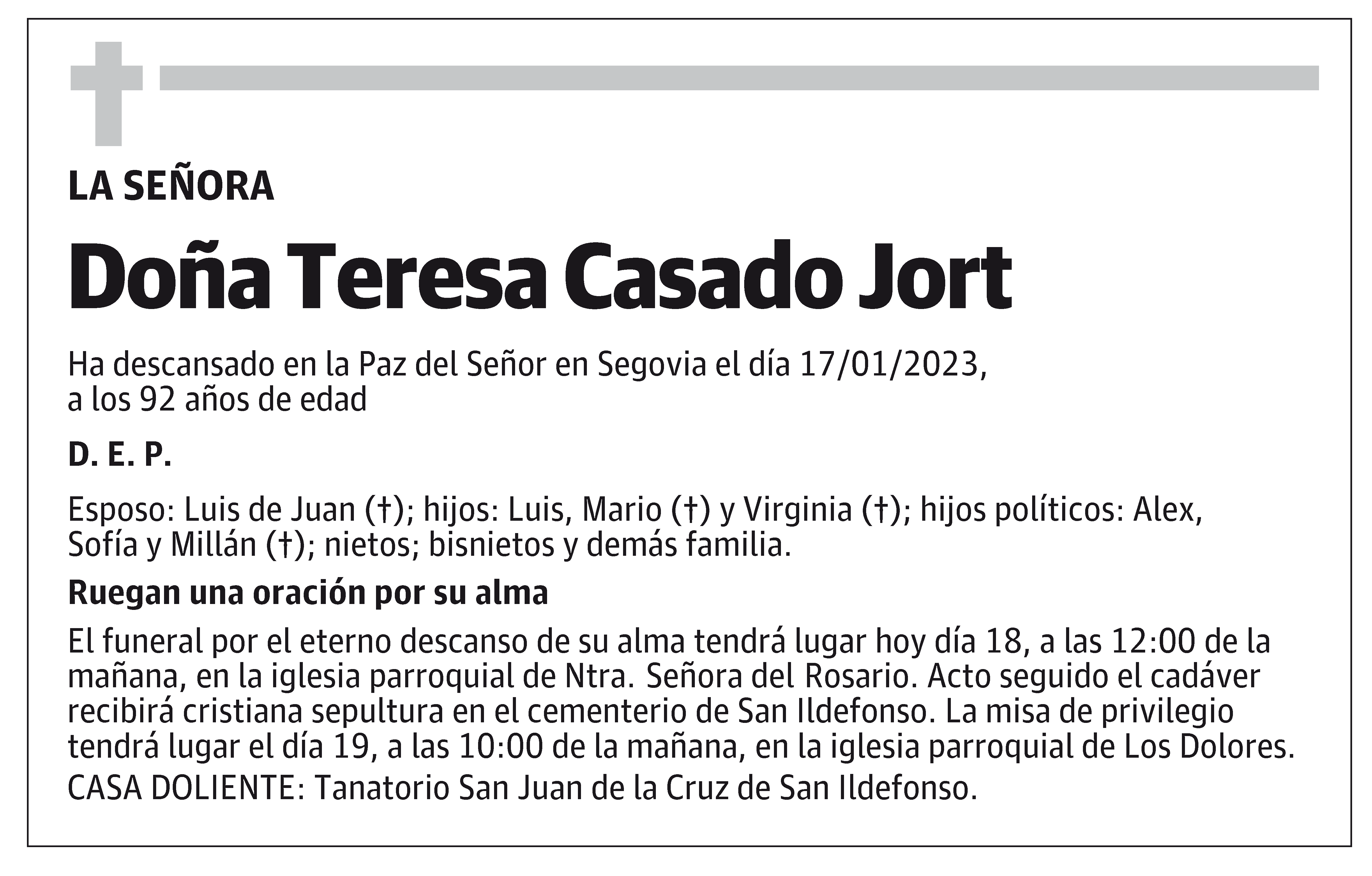 Teresa Casado Jort