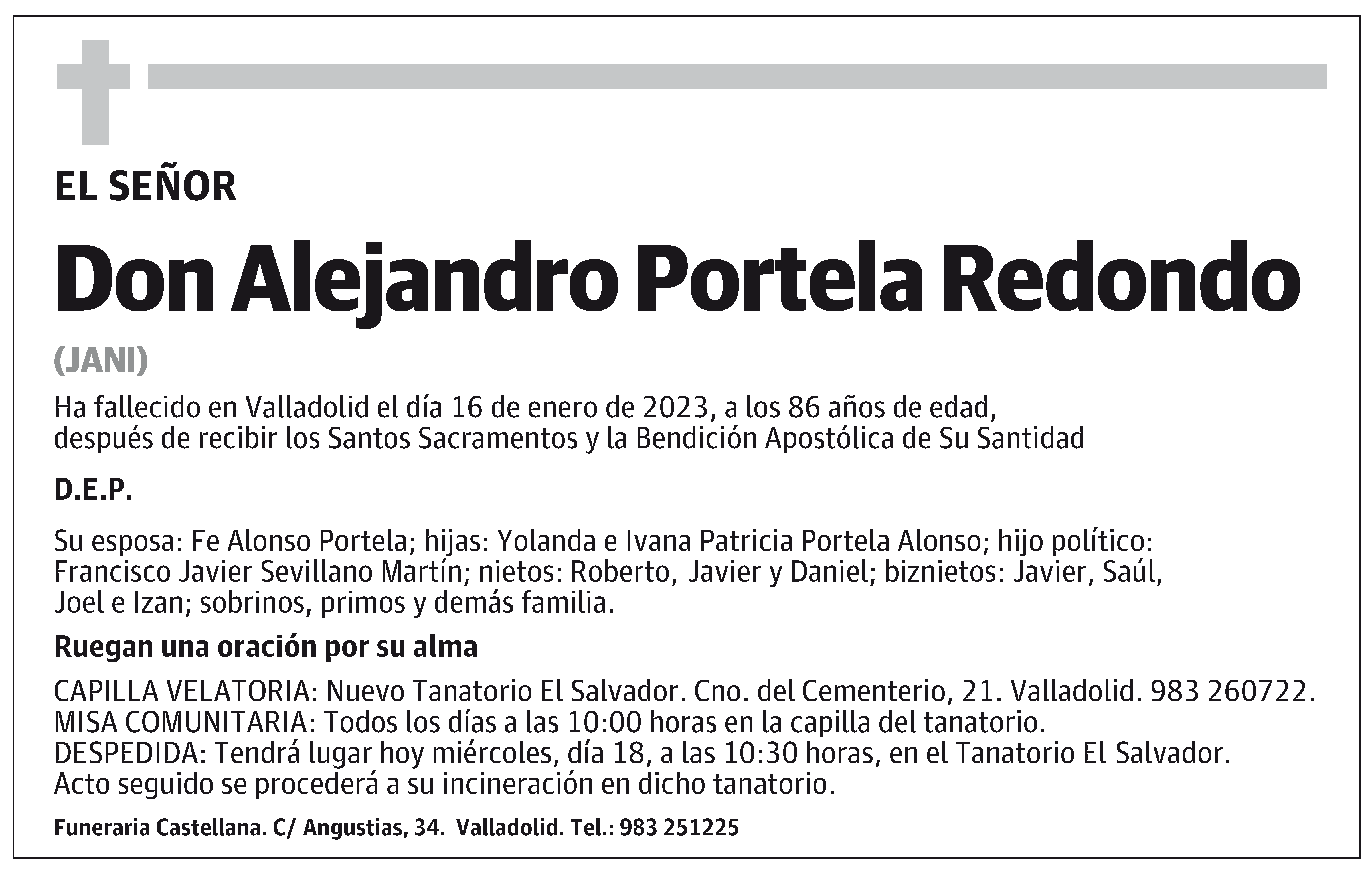 Alejandro Portela Redondo