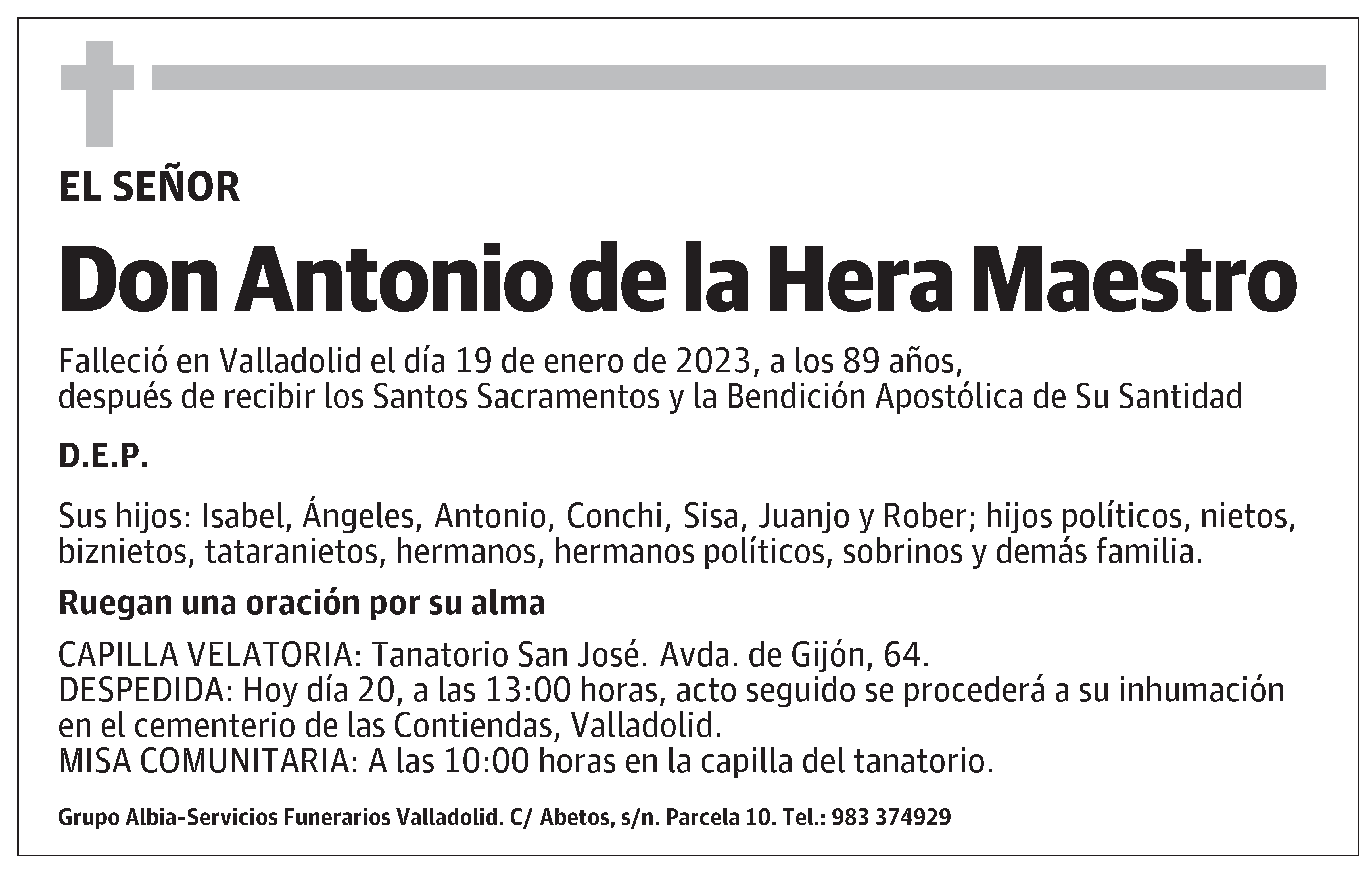 Antonio de la Hera Maestro