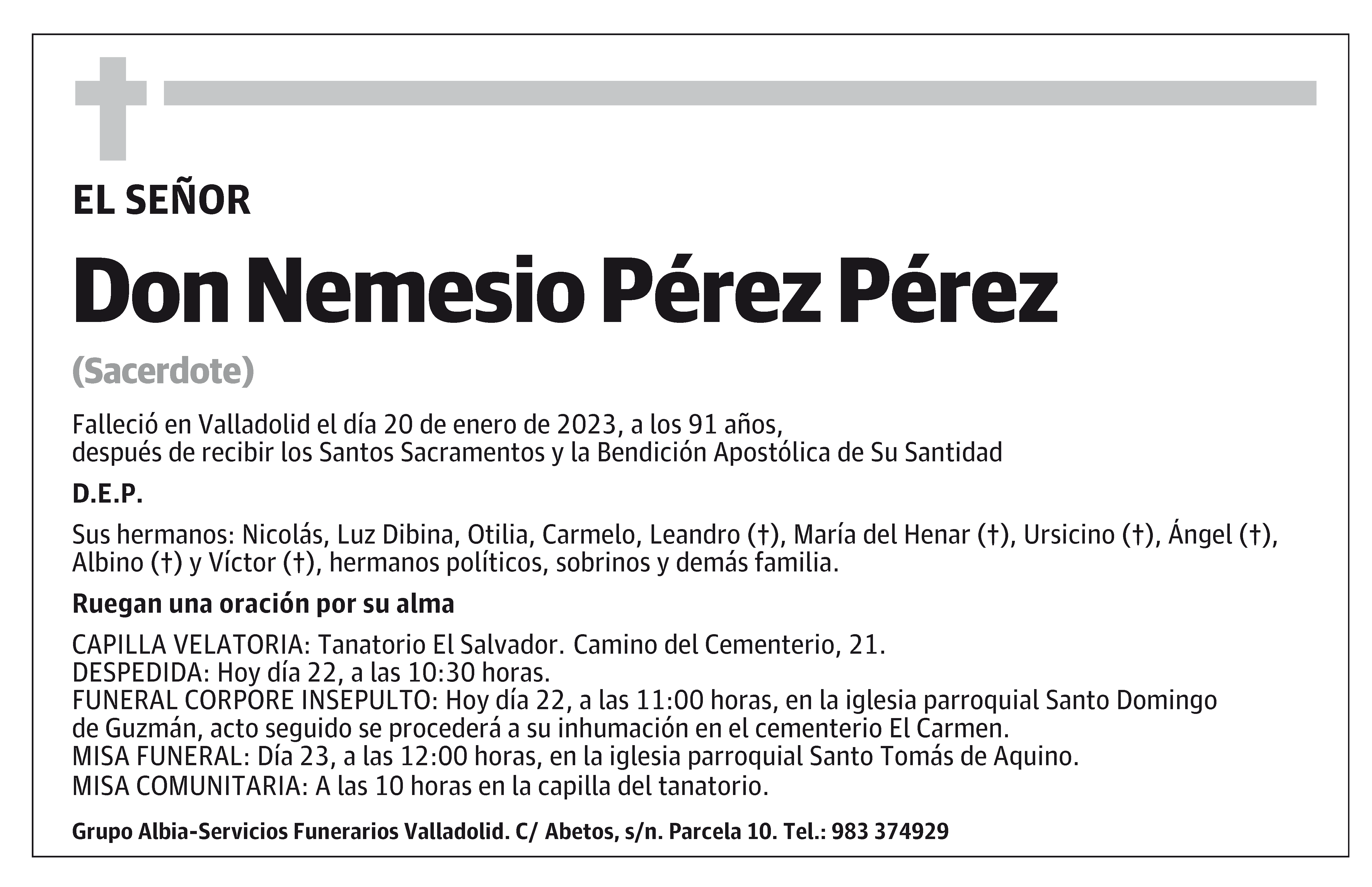 Nemesio Pérez Pérez