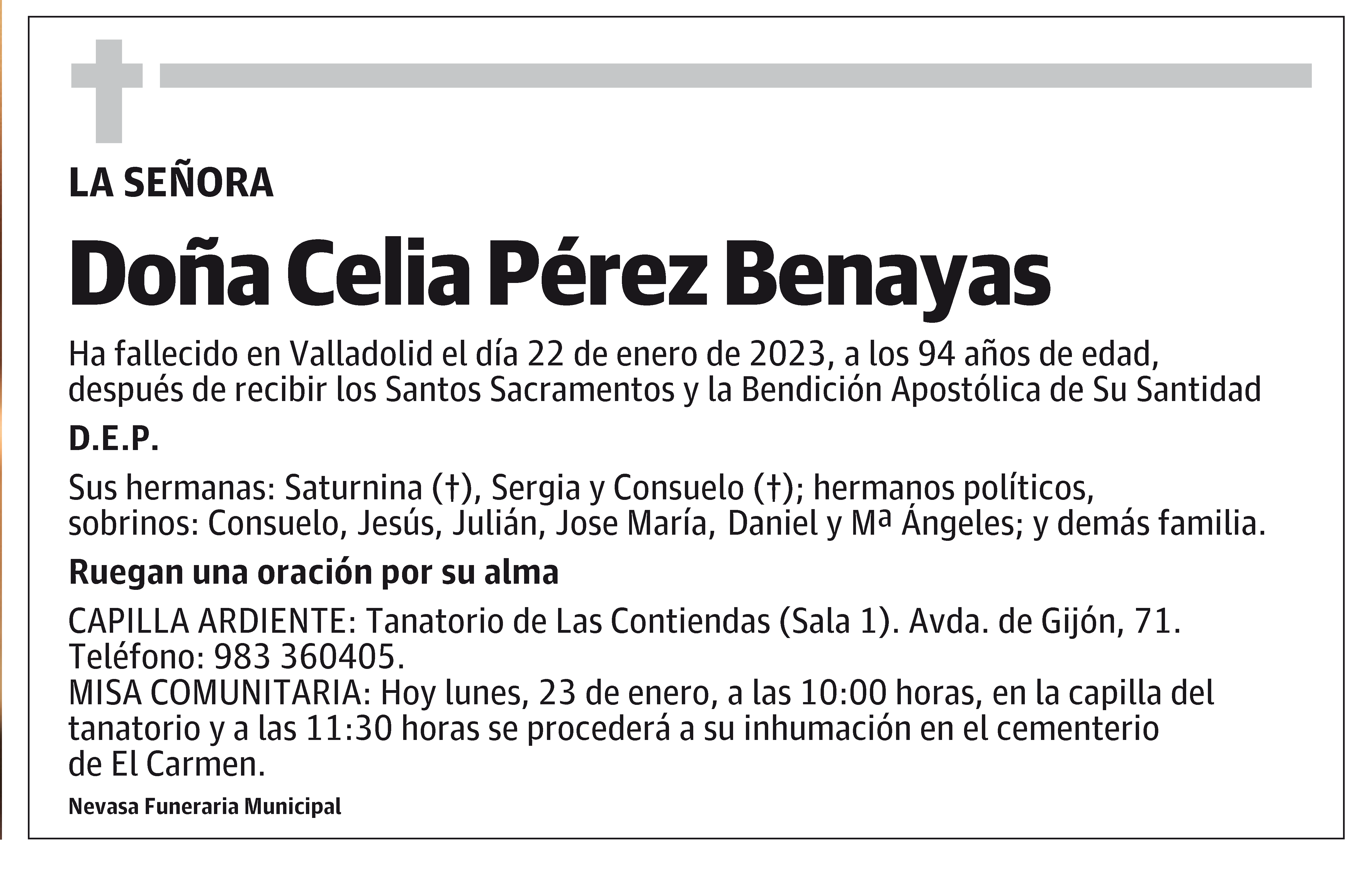 Celia Pérez Benayas