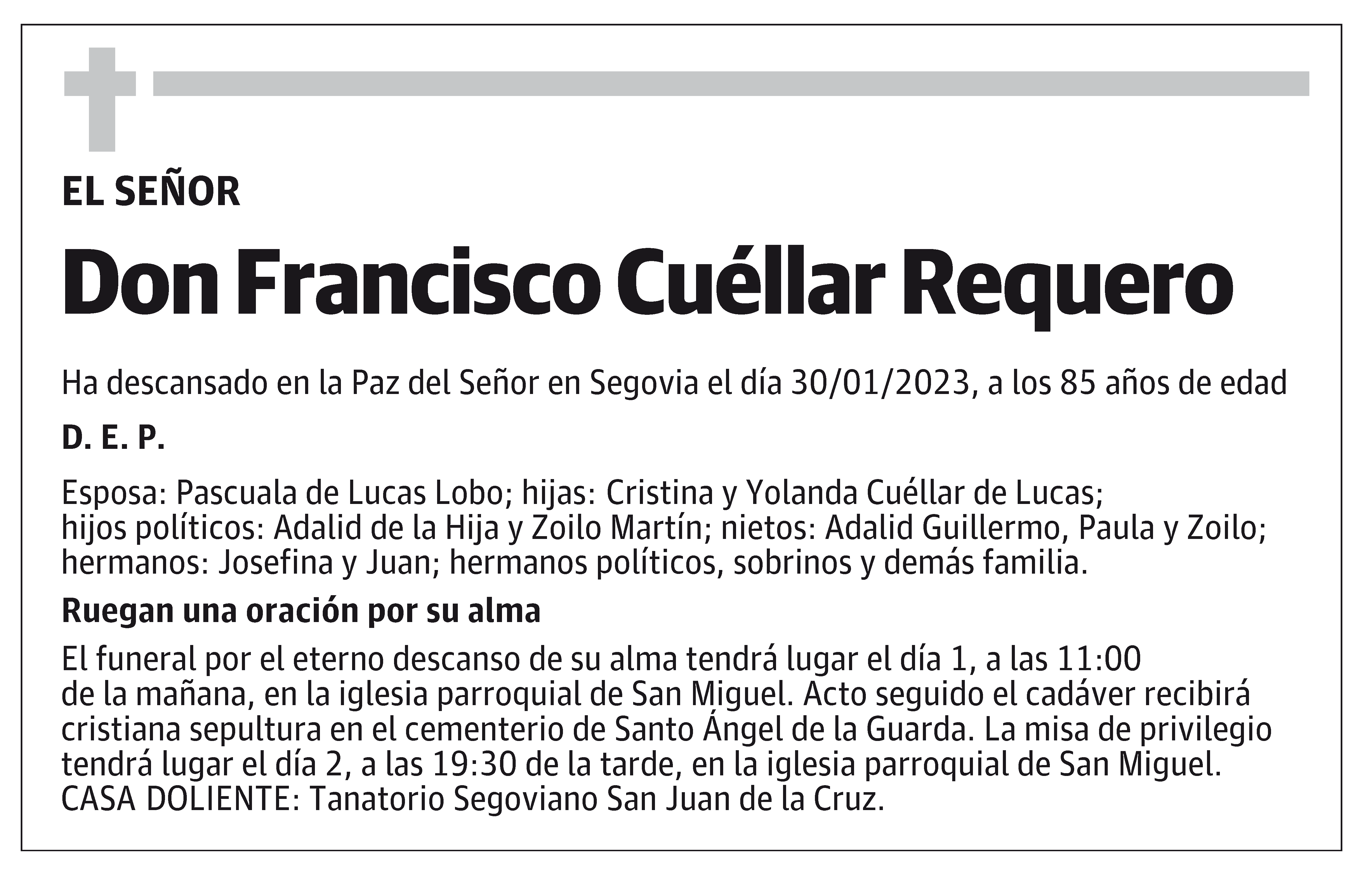Francisco Cuéllar Requero