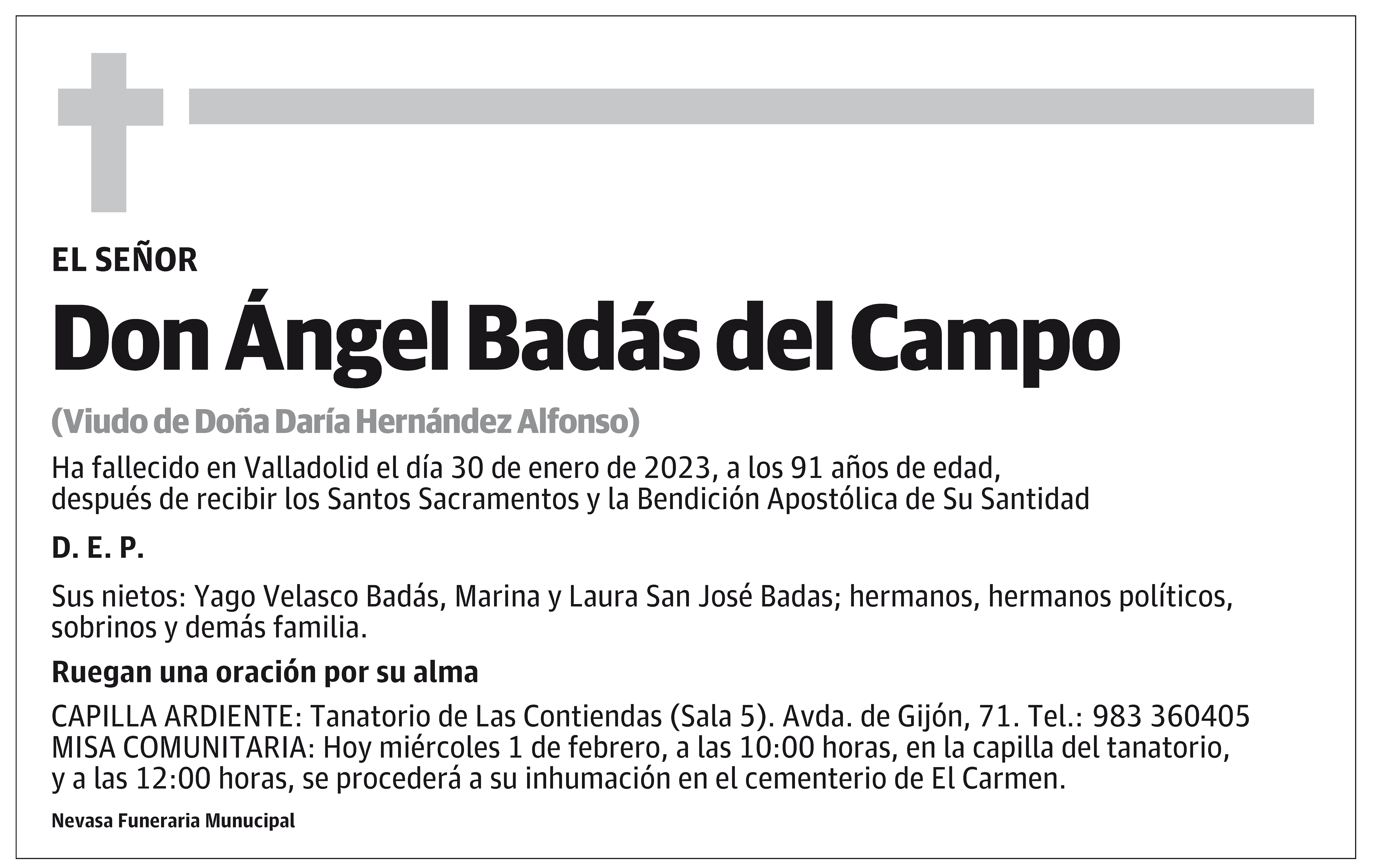 Ángel Badás del Campo