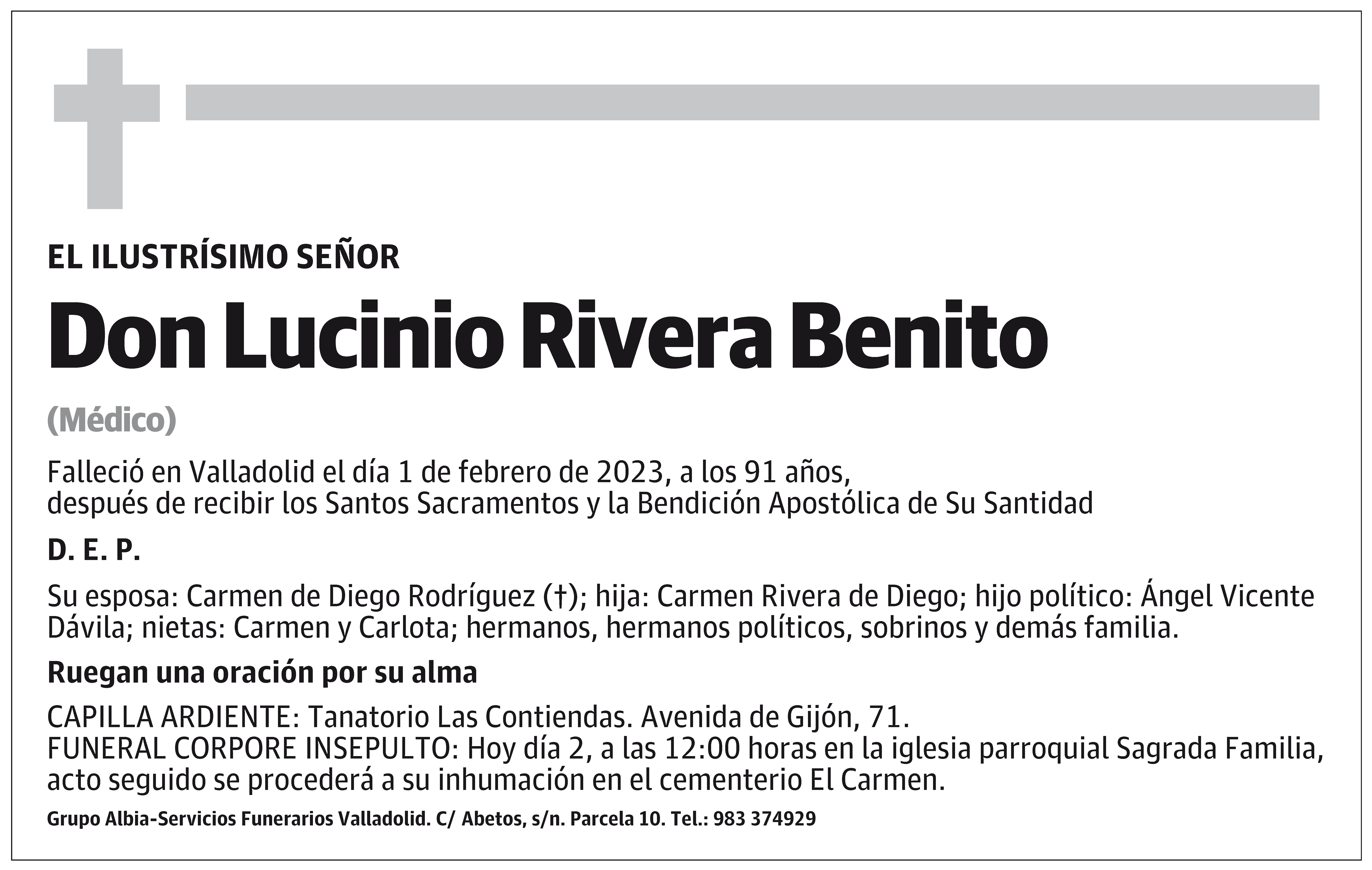Lucinio Rivera Benito