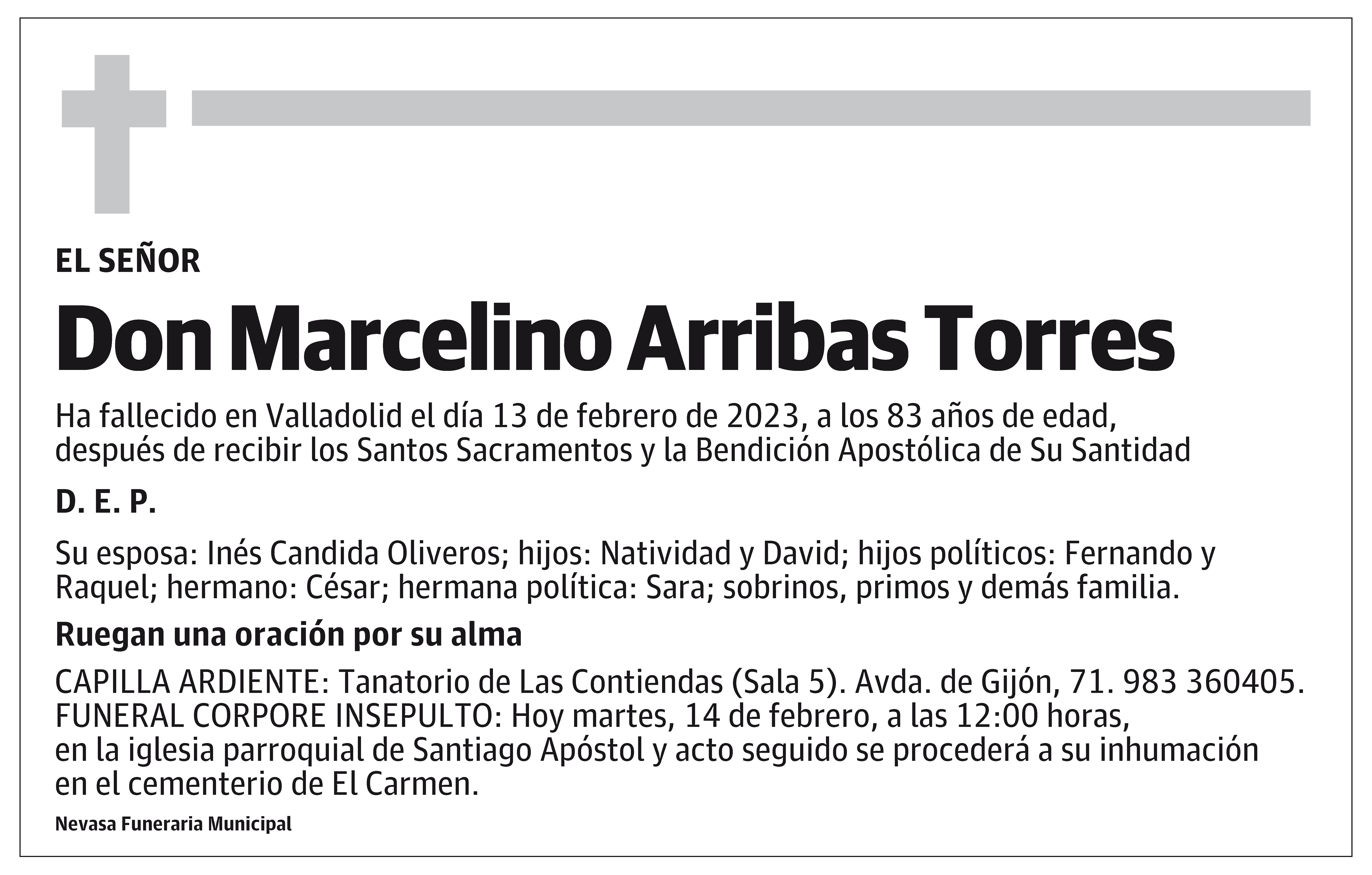 Marcelino Arribas Torres
