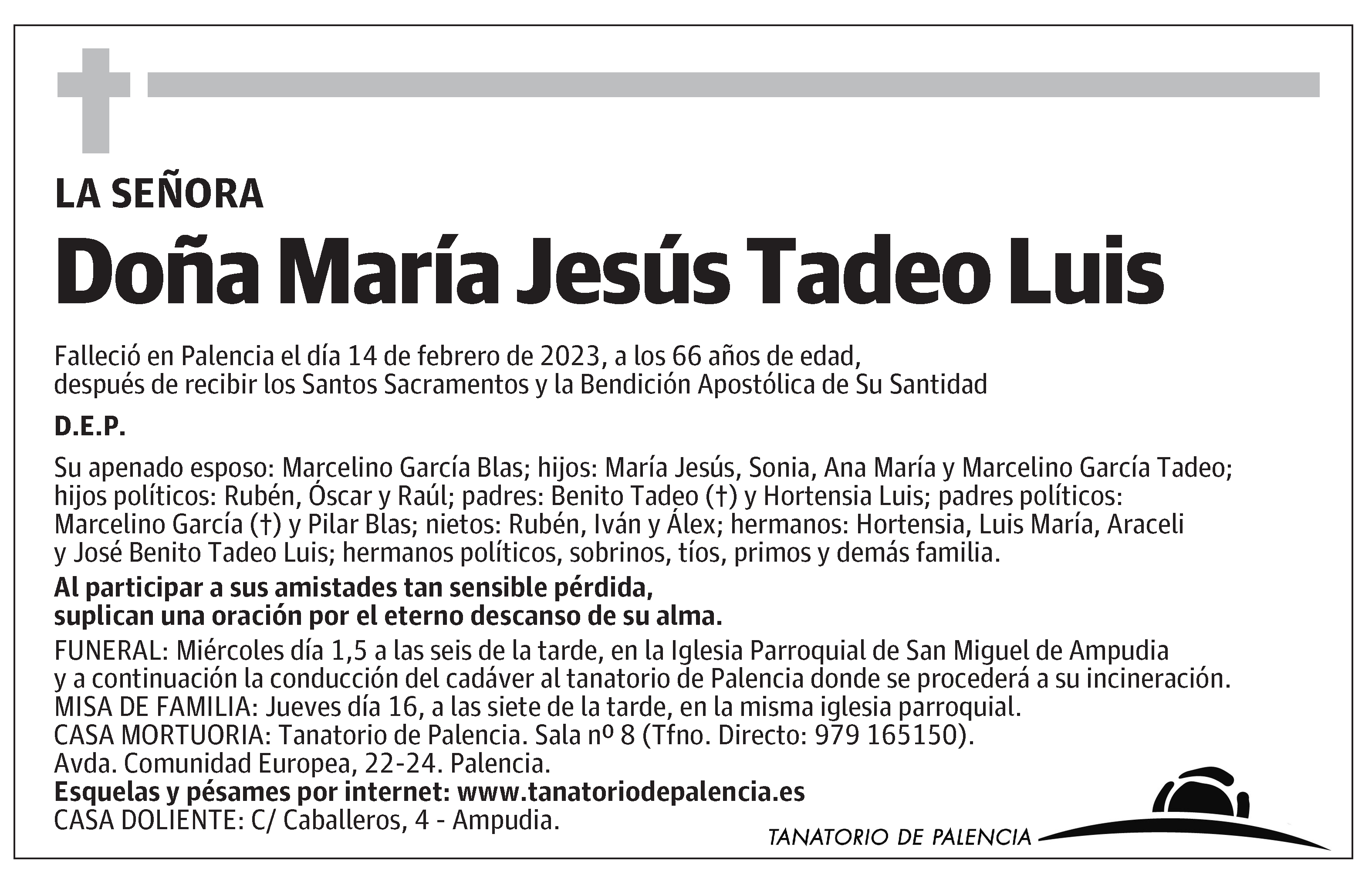 María Jesús Tadeo Luis