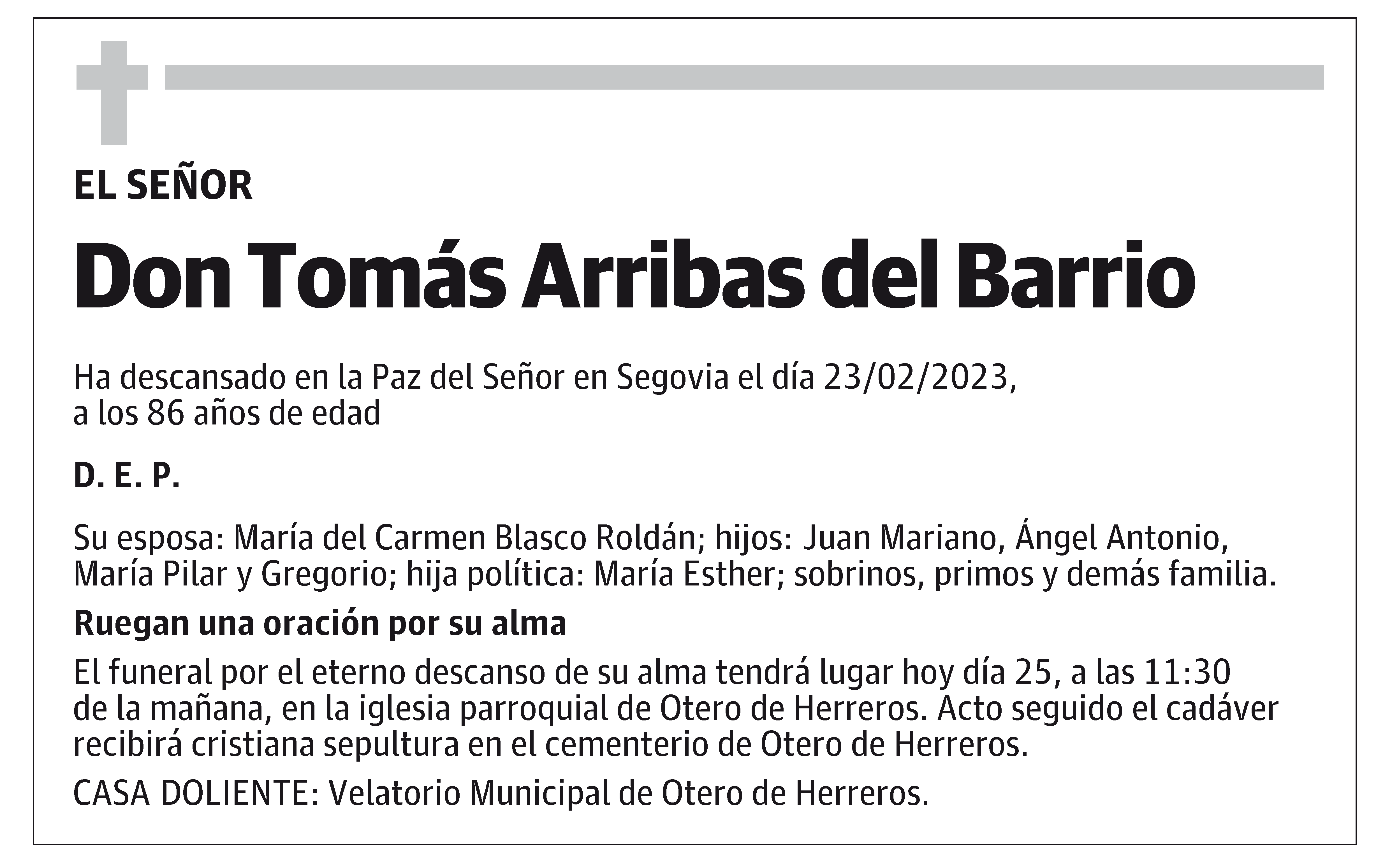 Tomás Arribas del Barrio